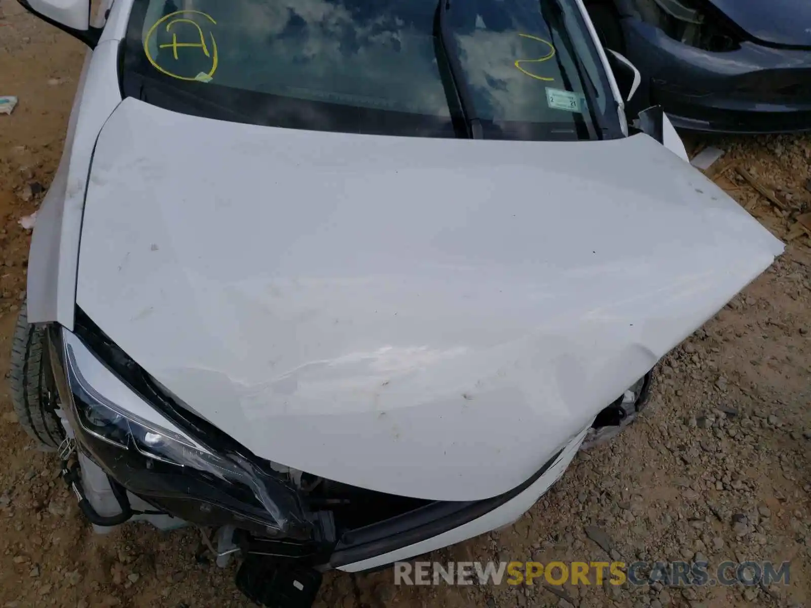 7 Photograph of a damaged car 2T1BURHE4KC148226 TOYOTA COROLLA 2019