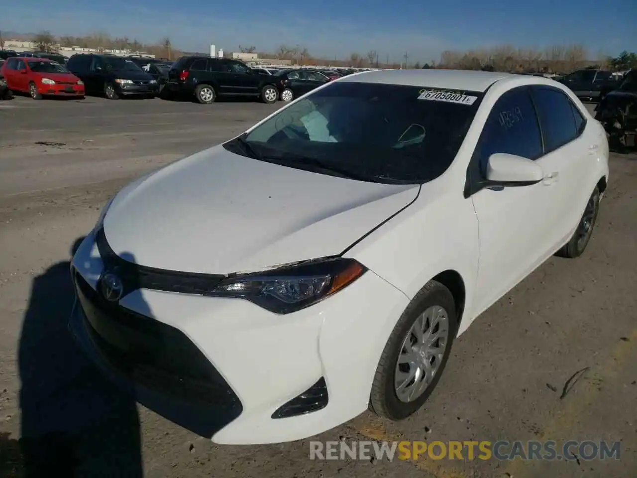 2 Photograph of a damaged car 2T1BURHE4KC149781 TOYOTA COROLLA 2019