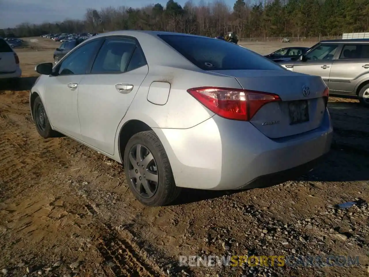 3 Photograph of a damaged car 2T1BURHE4KC151109 TOYOTA COROLLA 2019