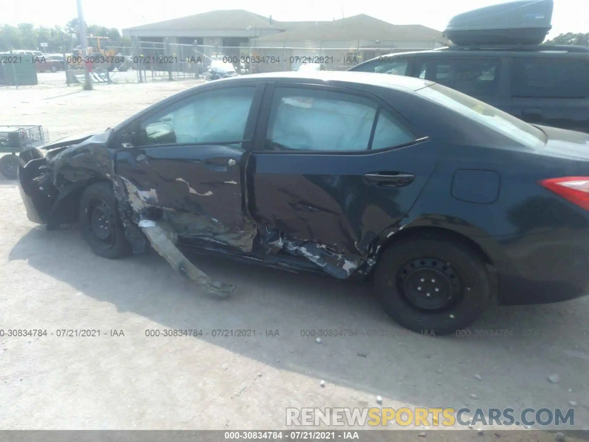 6 Photograph of a damaged car 2T1BURHE4KC152793 TOYOTA COROLLA 2019