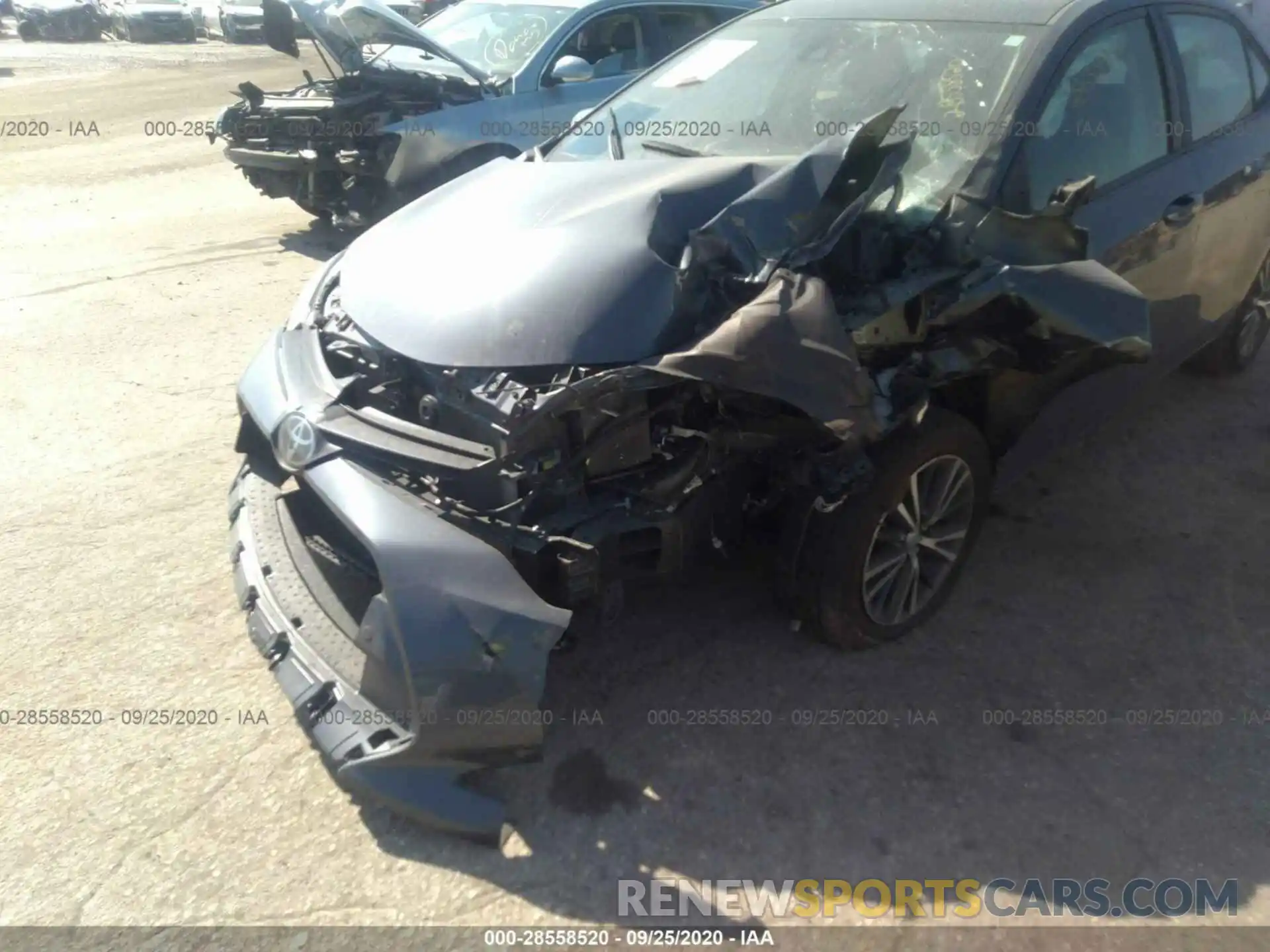 6 Photograph of a damaged car 2T1BURHE4KC154236 TOYOTA COROLLA 2019