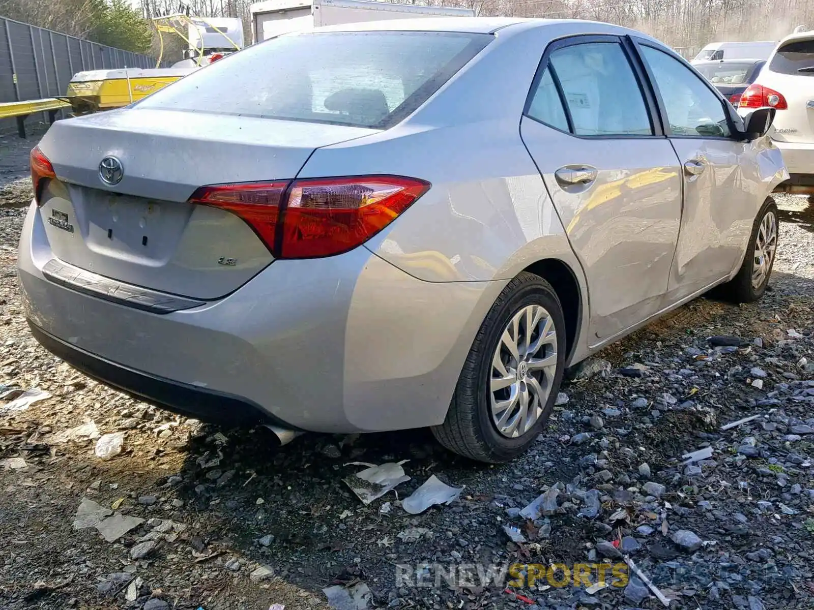 4 Photograph of a damaged car 2T1BURHE4KC156519 TOYOTA COROLLA 2019