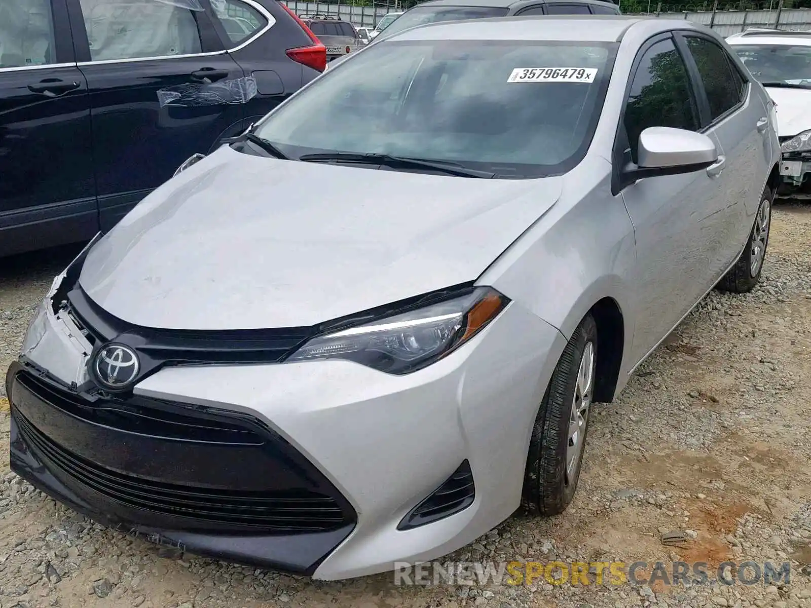 2 Photograph of a damaged car 2T1BURHE4KC158397 TOYOTA COROLLA 2019