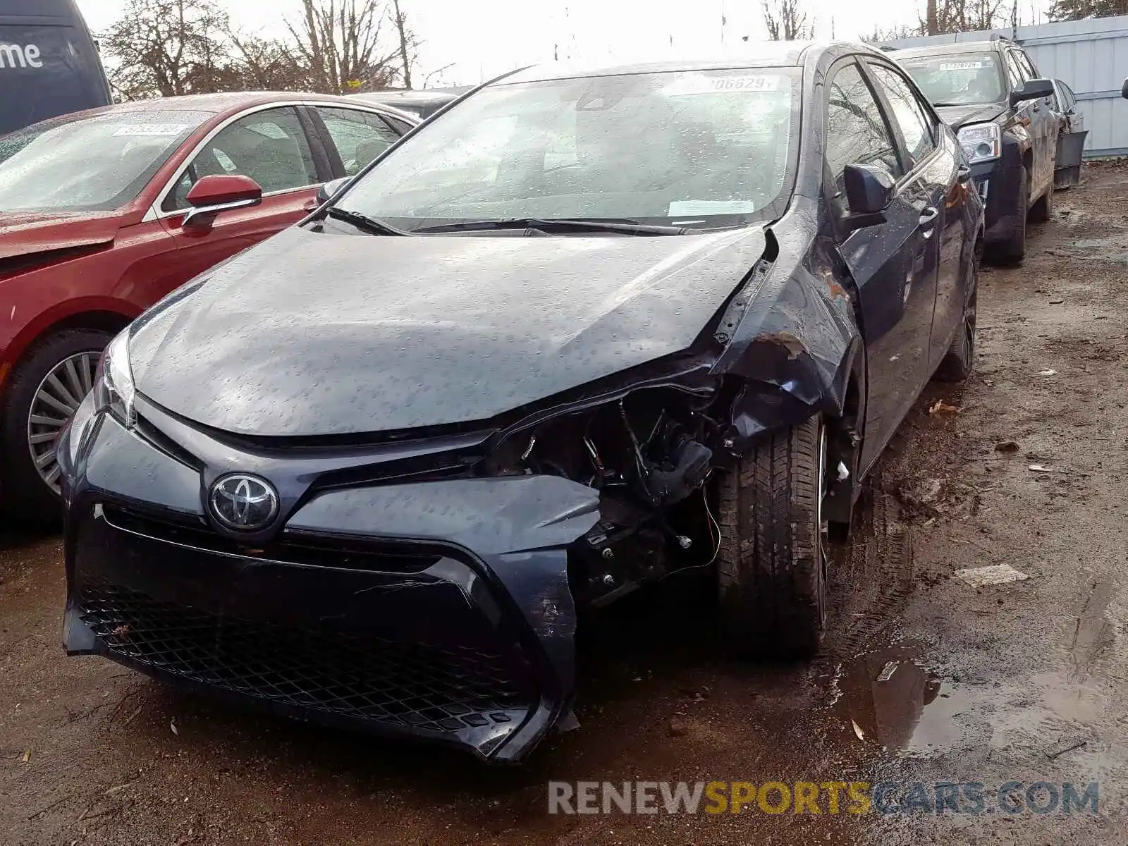 2 Photograph of a damaged car 2T1BURHE4KC158500 TOYOTA COROLLA 2019