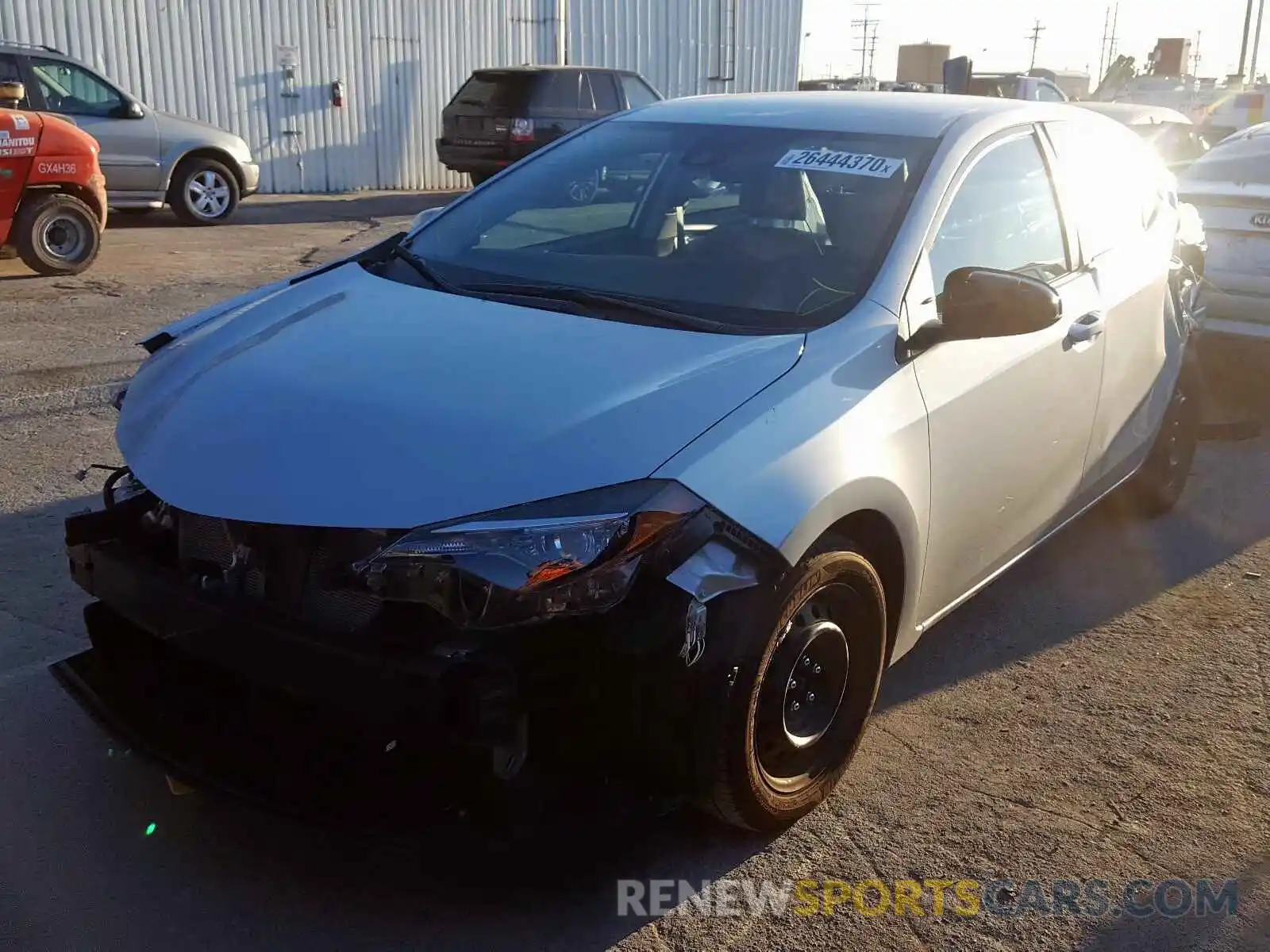 2 Photograph of a damaged car 2T1BURHE4KC158691 TOYOTA COROLLA 2019