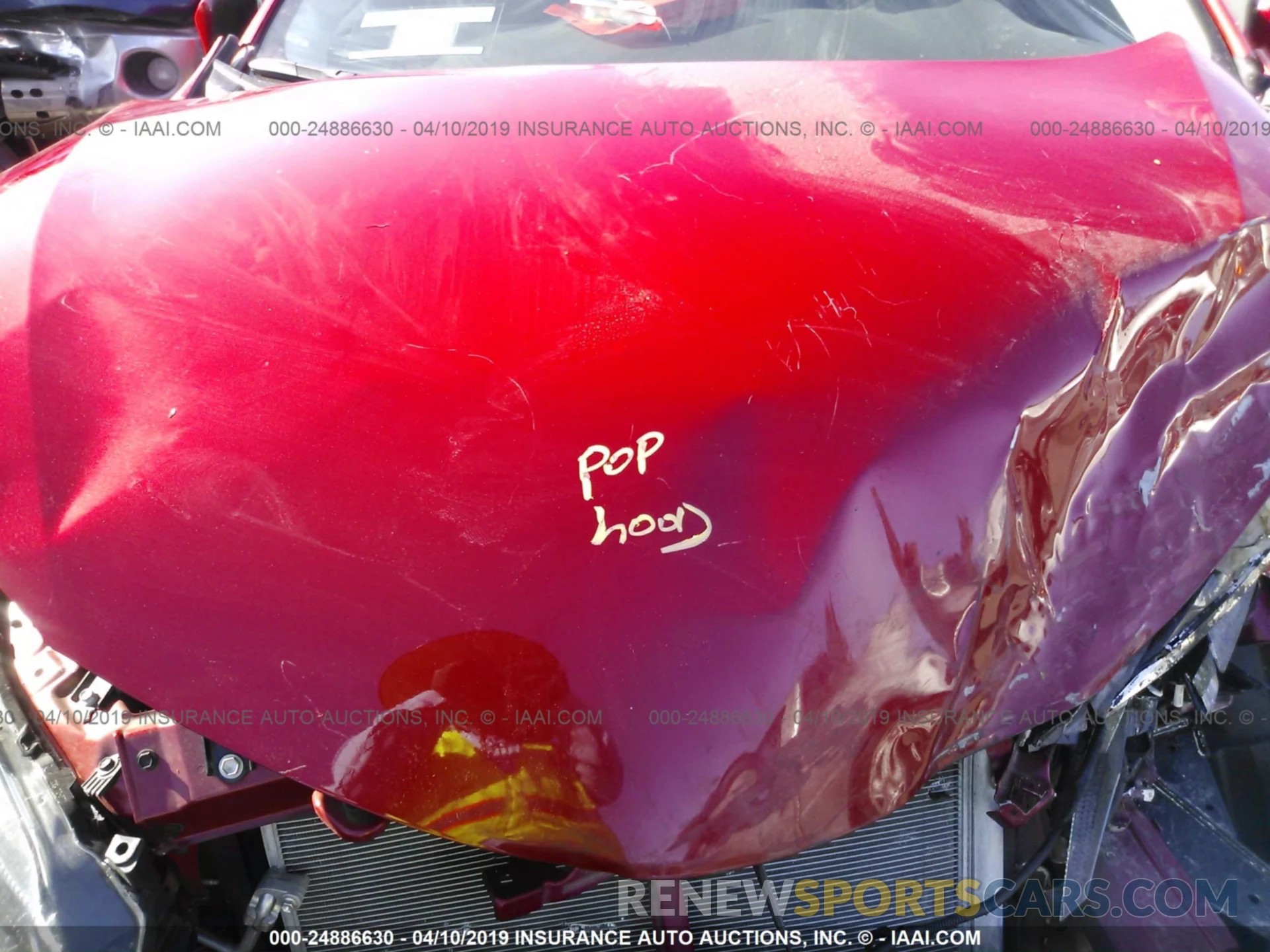 10 Photograph of a damaged car 2T1BURHE4KC159453 TOYOTA COROLLA 2019