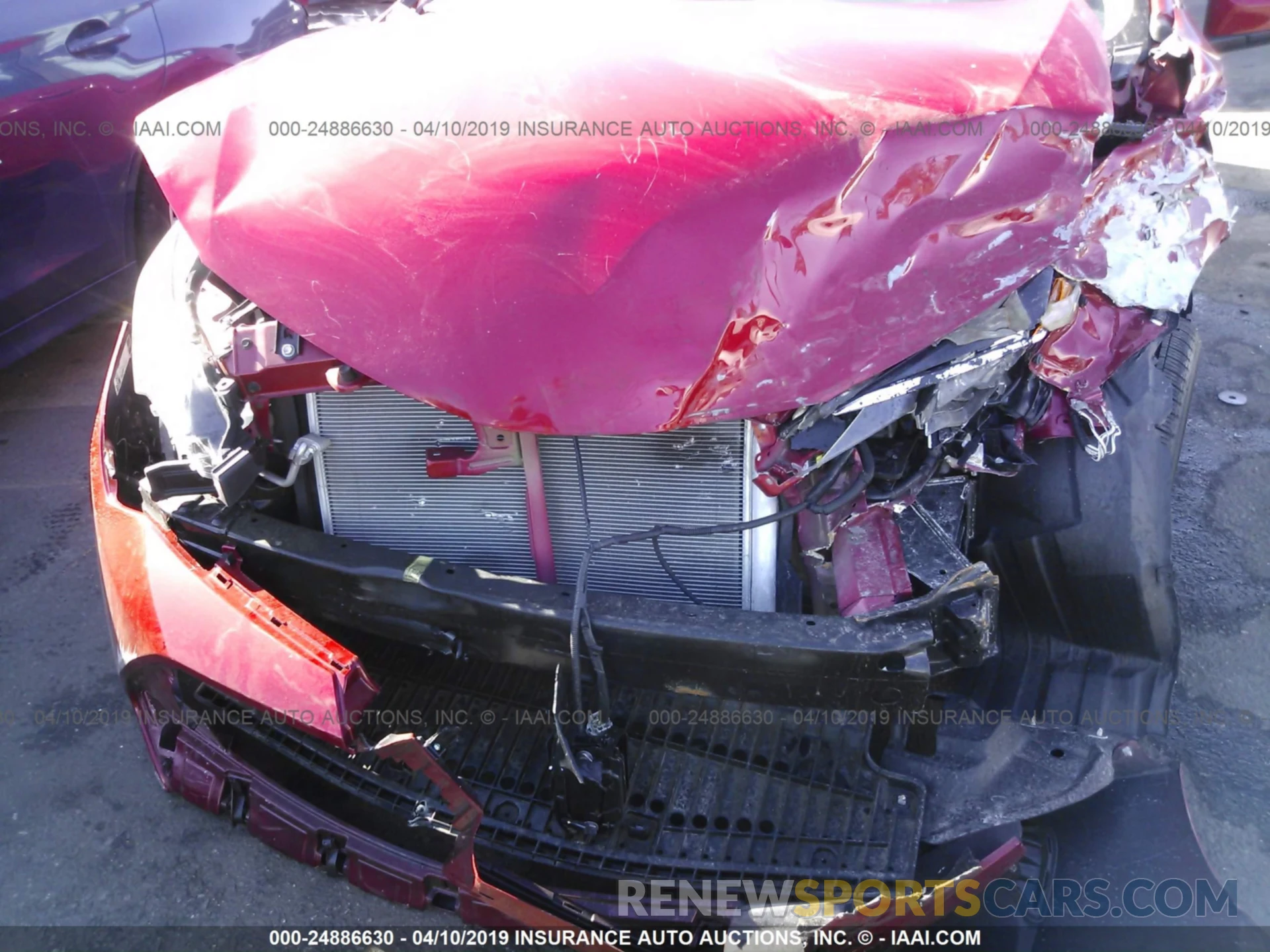 6 Photograph of a damaged car 2T1BURHE4KC159453 TOYOTA COROLLA 2019