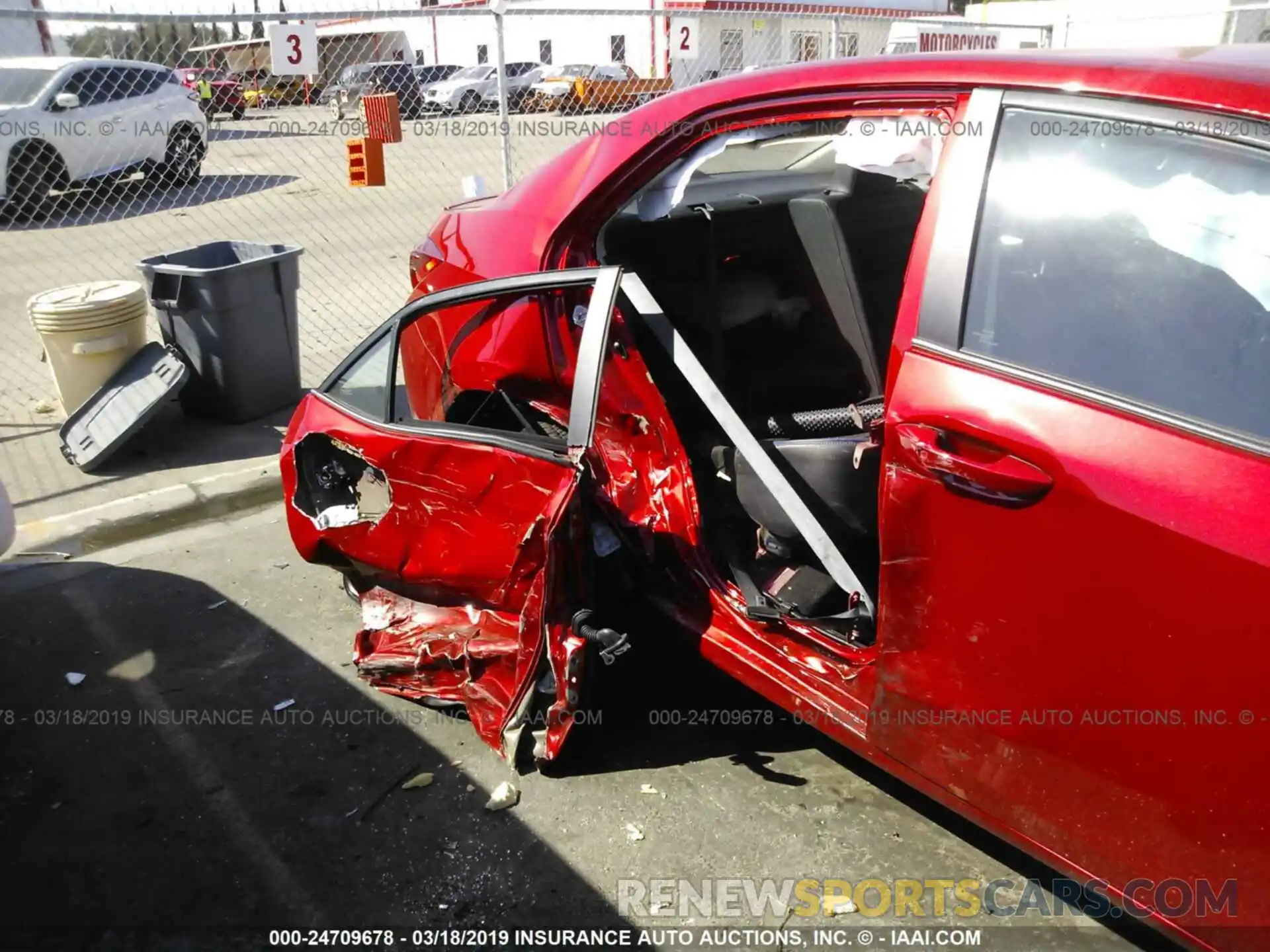 6 Photograph of a damaged car 2T1BURHE4KC159744 TOYOTA COROLLA 2019