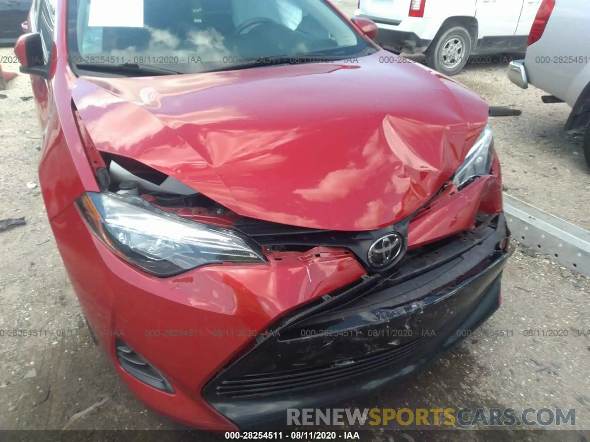 6 Photograph of a damaged car 2T1BURHE4KC162269 TOYOTA COROLLA 2019