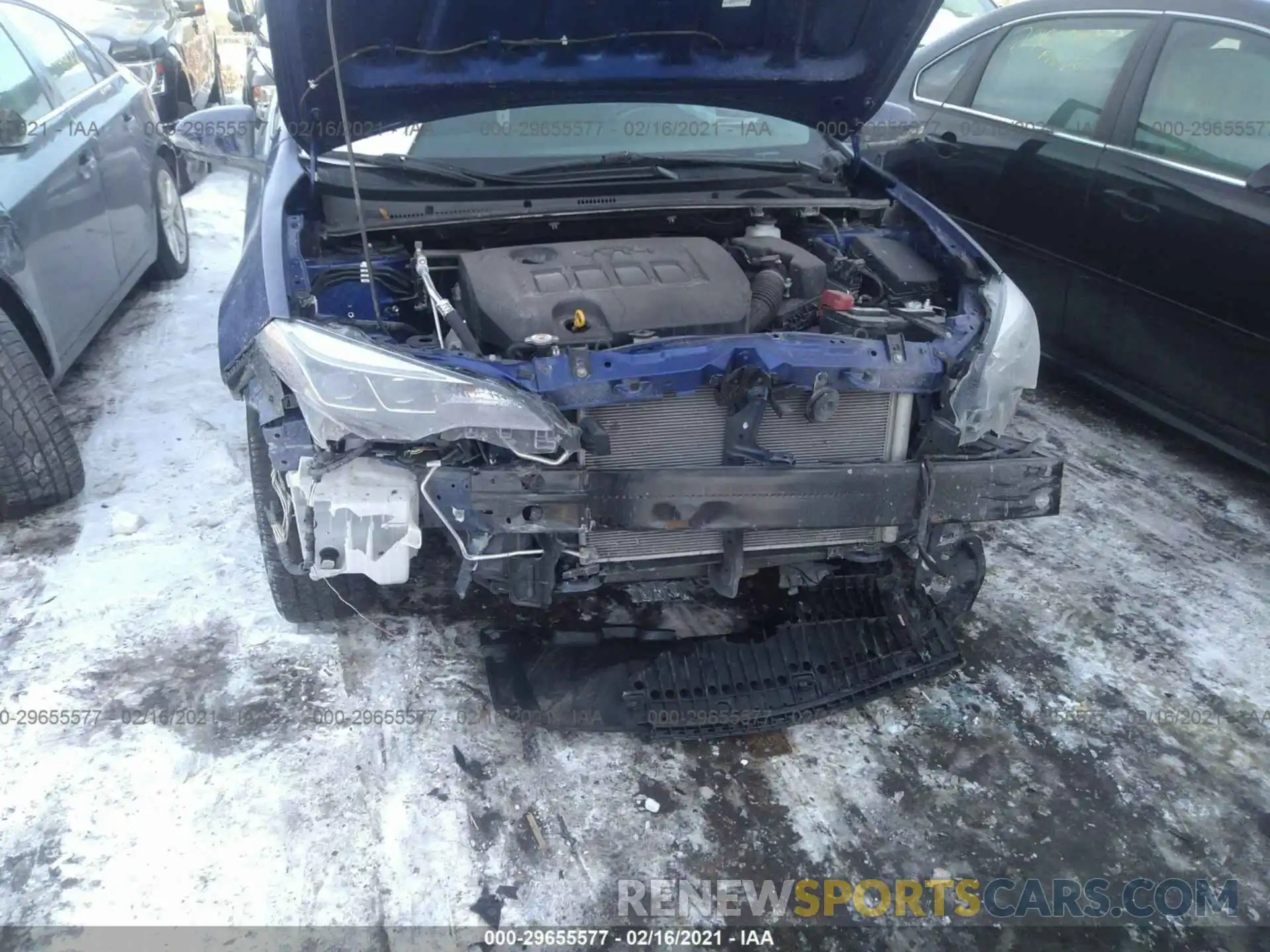 6 Photograph of a damaged car 2T1BURHE4KC162644 TOYOTA COROLLA 2019