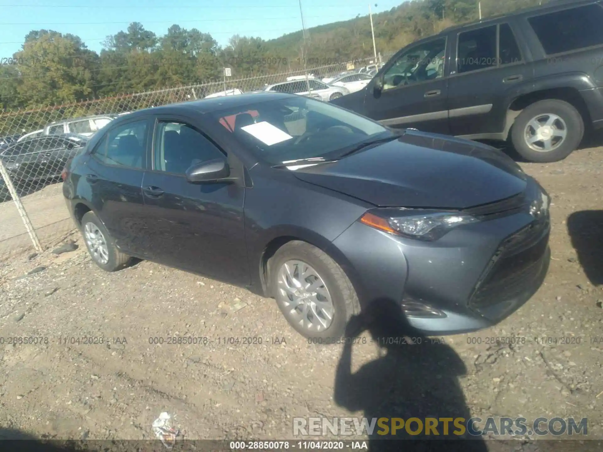 1 Photograph of a damaged car 2T1BURHE4KC163048 TOYOTA COROLLA 2019