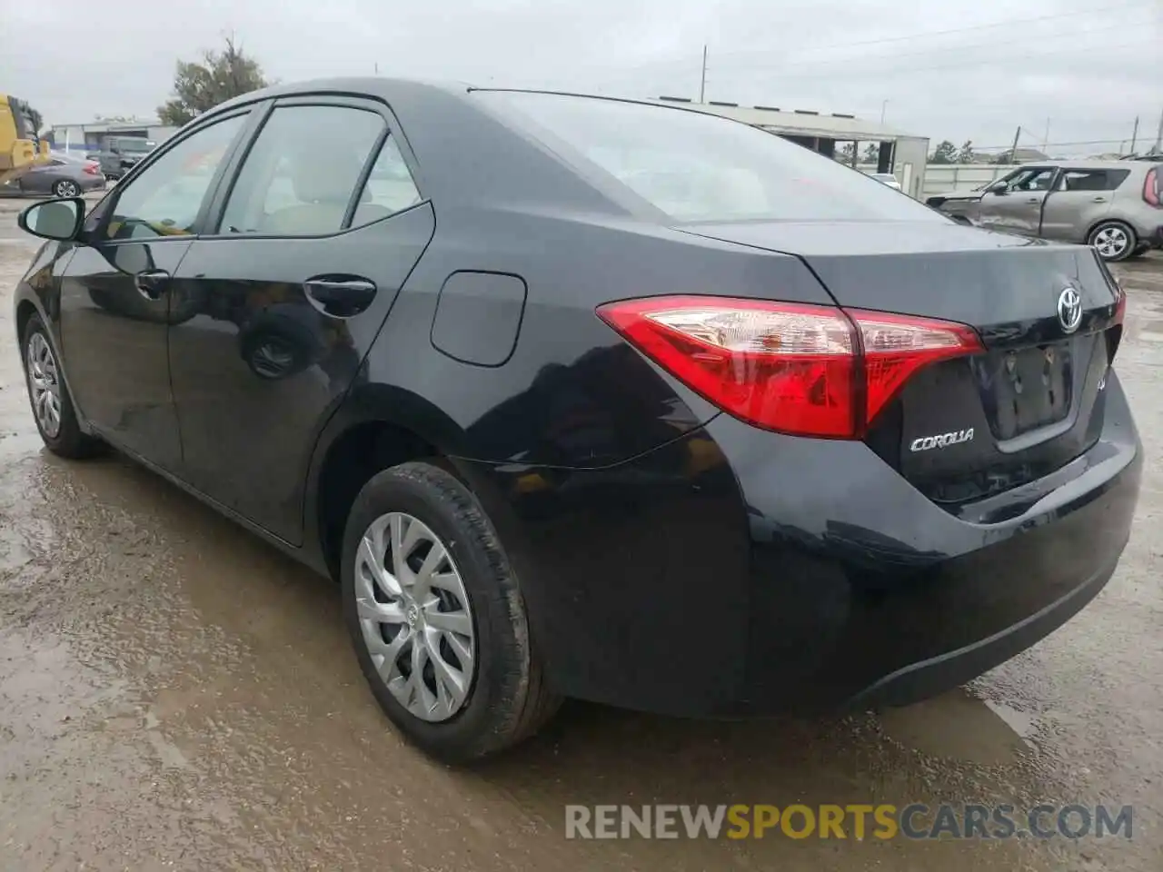 3 Photograph of a damaged car 2T1BURHE4KC163597 TOYOTA COROLLA 2019