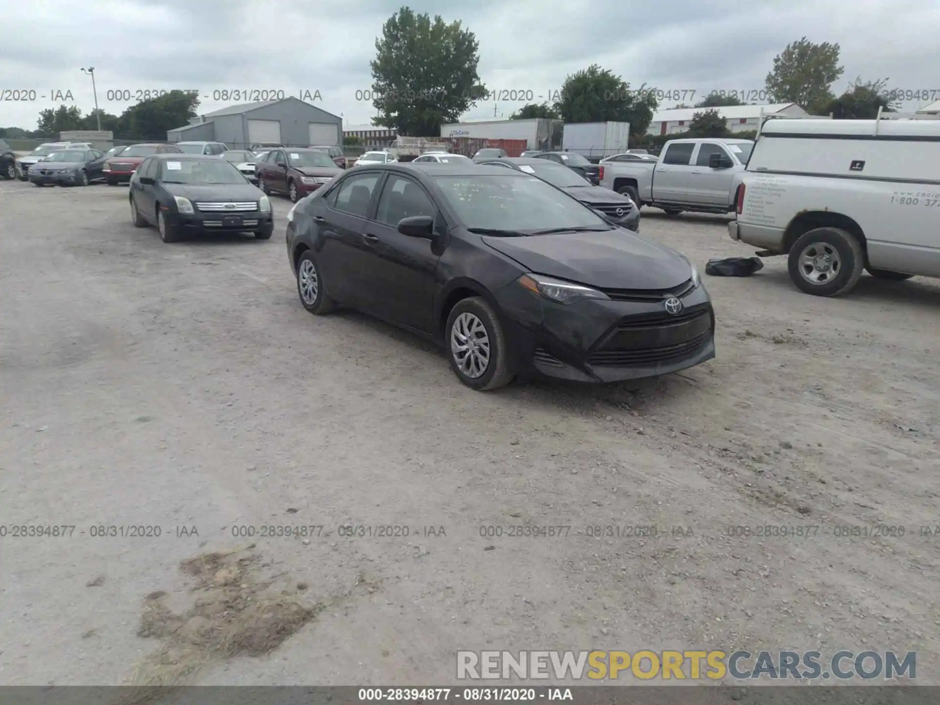 5 Photograph of a damaged car 2T1BURHE4KC163728 TOYOTA COROLLA 2019