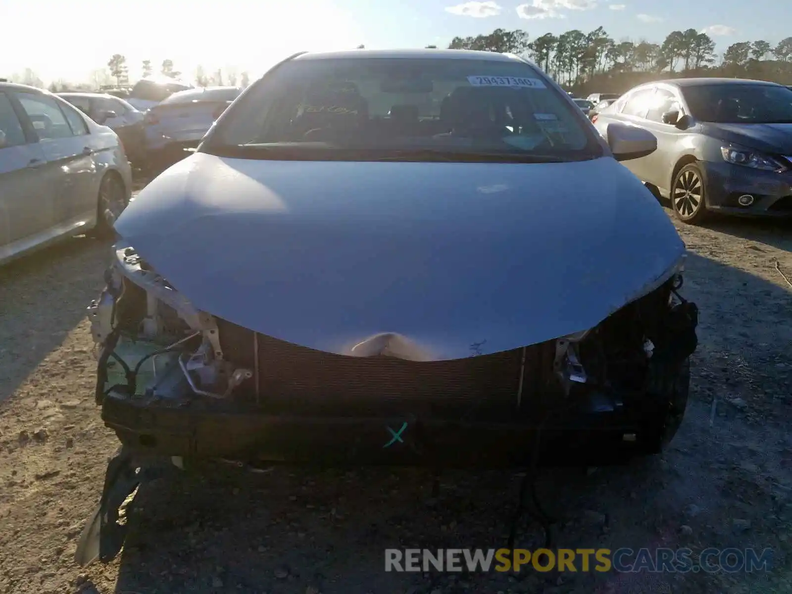 9 Photograph of a damaged car 2T1BURHE4KC164278 TOYOTA COROLLA 2019