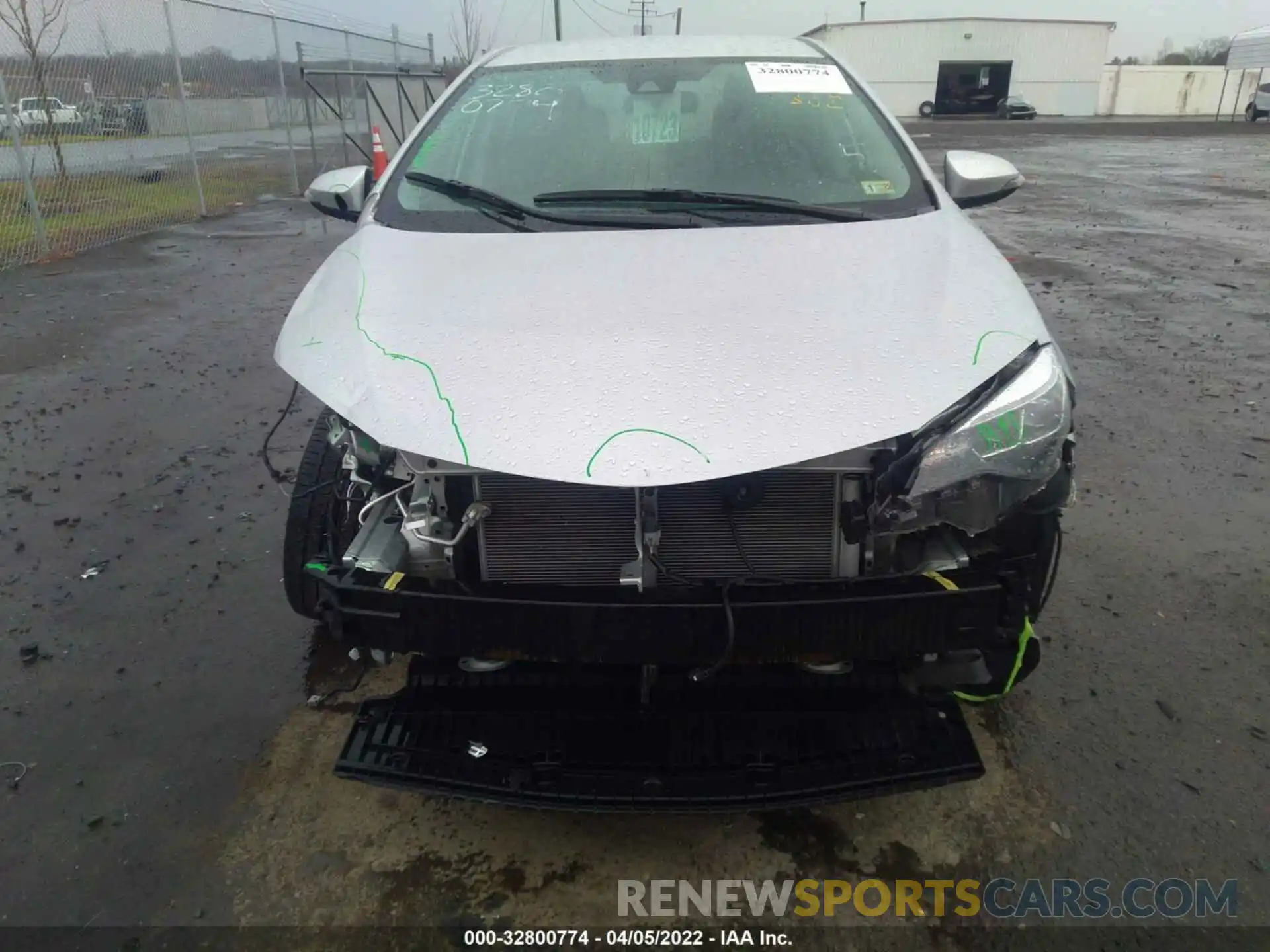 6 Photograph of a damaged car 2T1BURHE4KC164345 TOYOTA COROLLA 2019