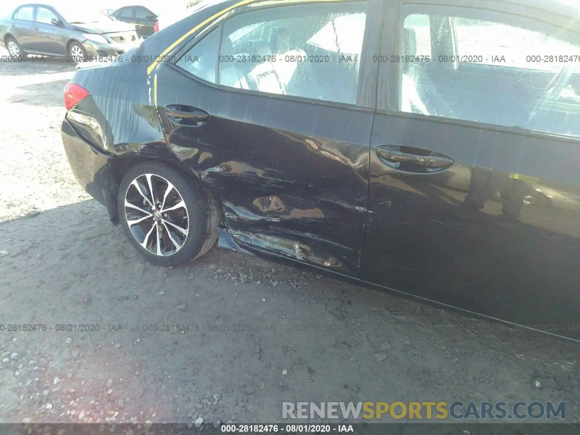 6 Photograph of a damaged car 2T1BURHE4KC166578 TOYOTA COROLLA 2019