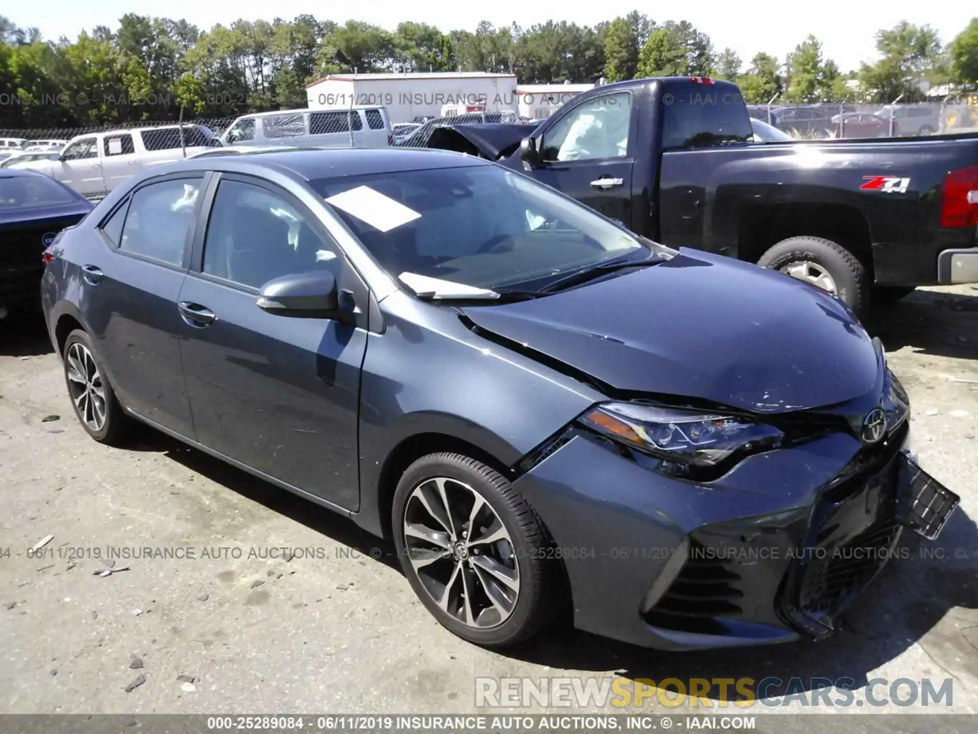 1 Photograph of a damaged car 2T1BURHE4KC167519 TOYOTA COROLLA 2019