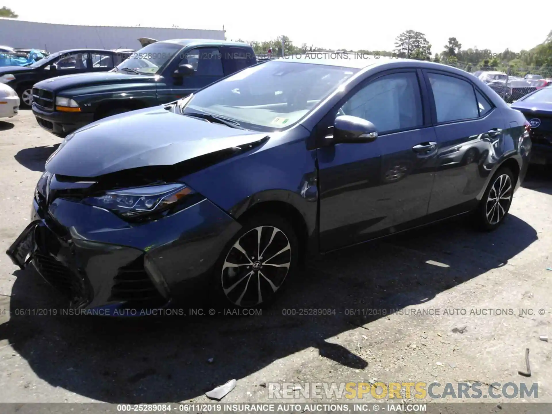 2 Photograph of a damaged car 2T1BURHE4KC167519 TOYOTA COROLLA 2019