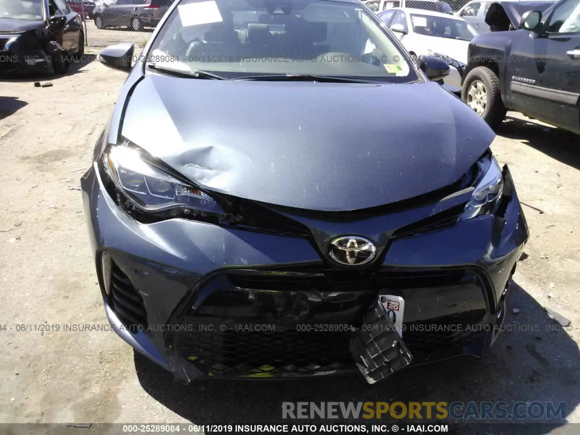 6 Photograph of a damaged car 2T1BURHE4KC167519 TOYOTA COROLLA 2019