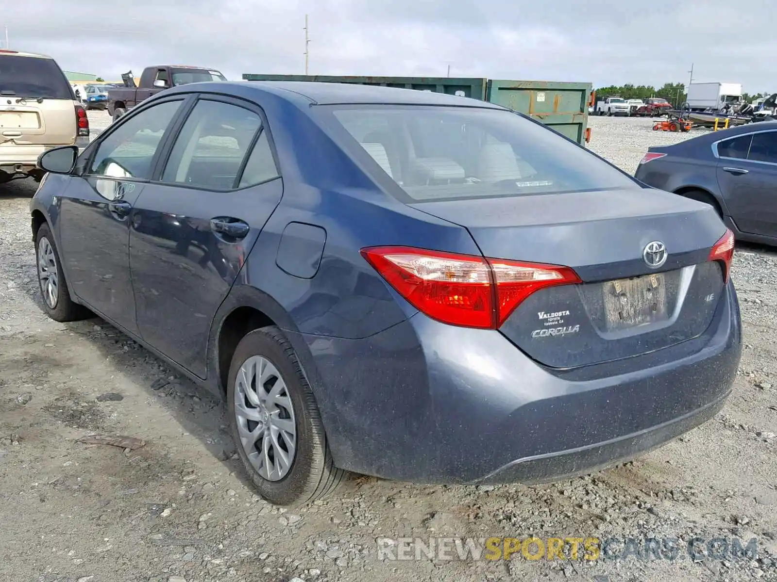 3 Photograph of a damaged car 2T1BURHE4KC167553 TOYOTA COROLLA 2019