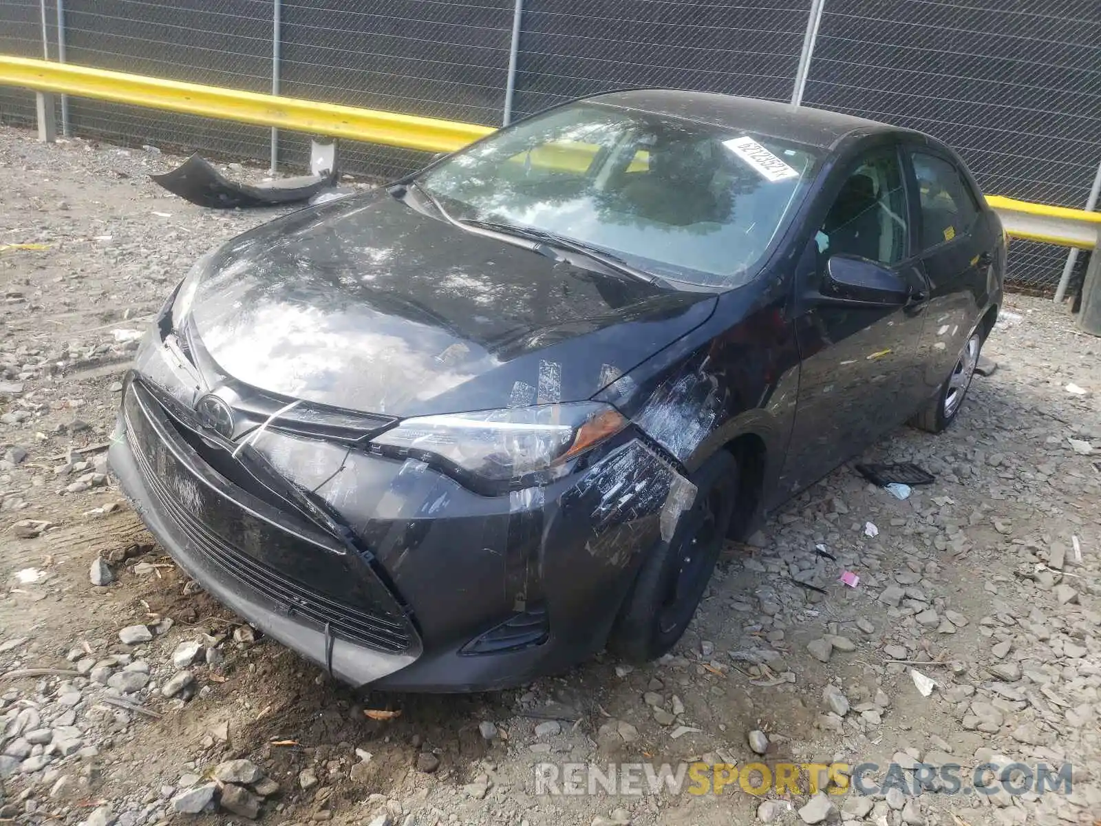 2 Photograph of a damaged car 2T1BURHE4KC169237 TOYOTA COROLLA 2019