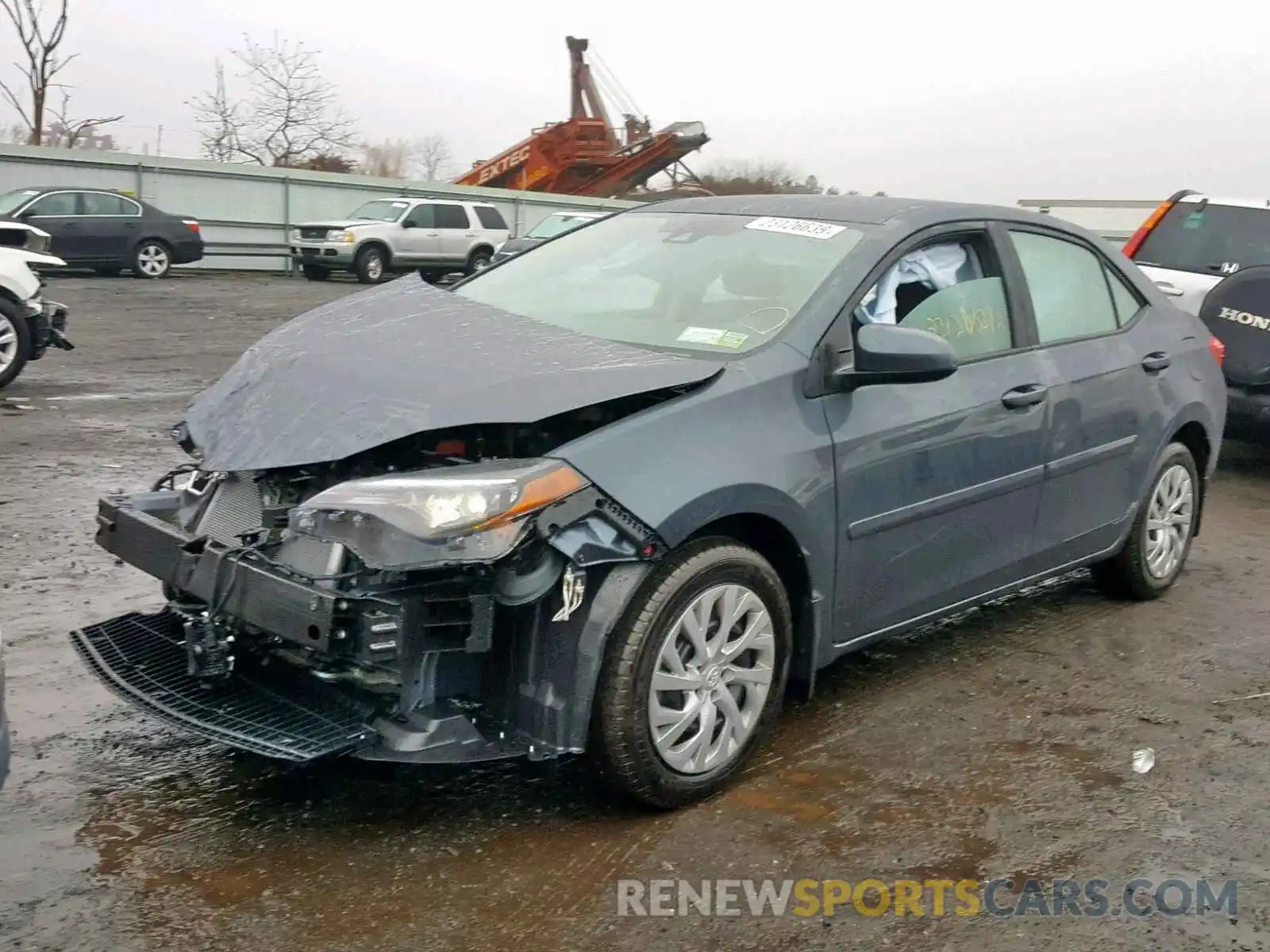 2 Photograph of a damaged car 2T1BURHE4KC170274 TOYOTA COROLLA 2019