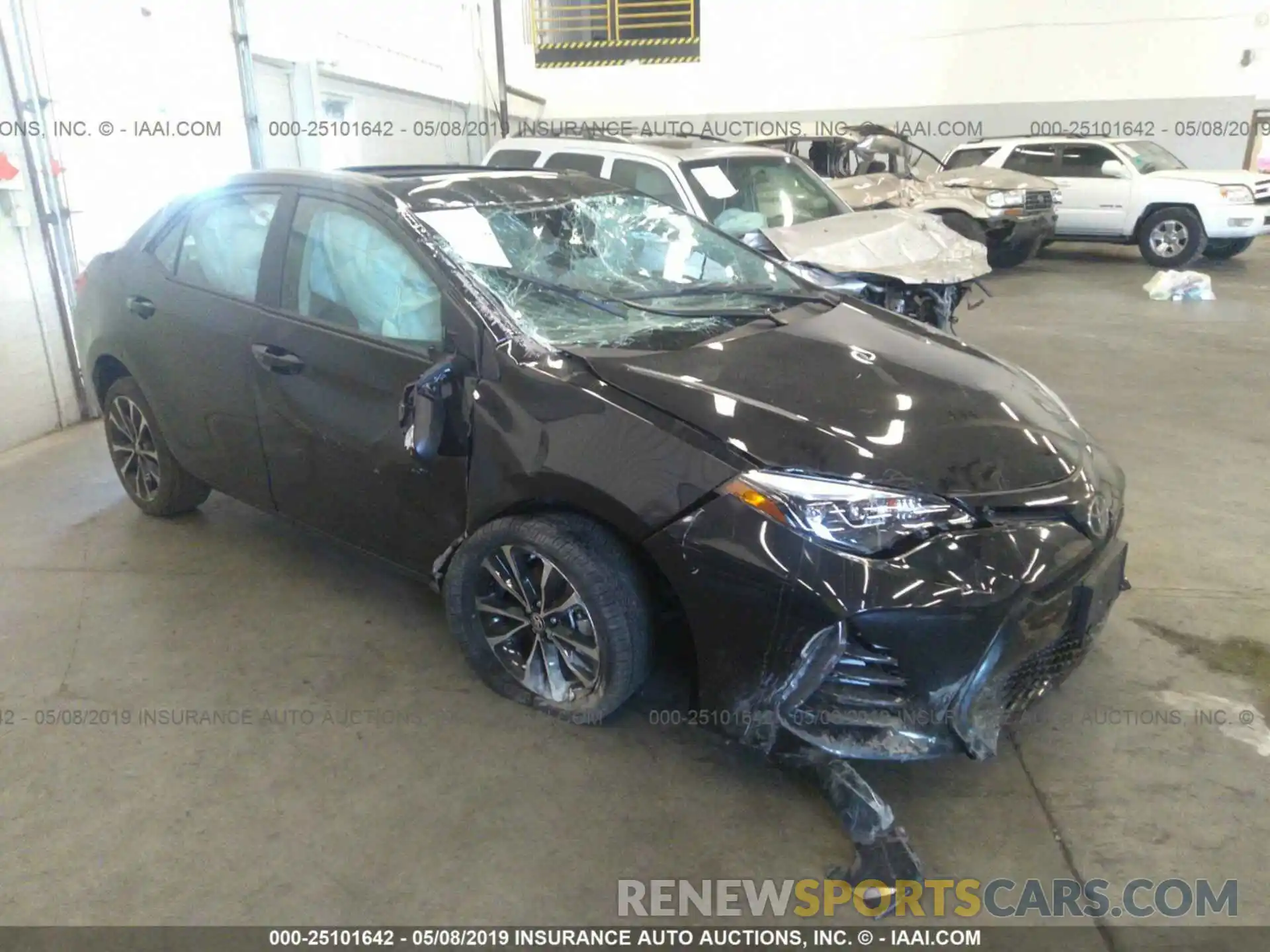 6 Photograph of a damaged car 2T1BURHE4KC170954 TOYOTA COROLLA 2019