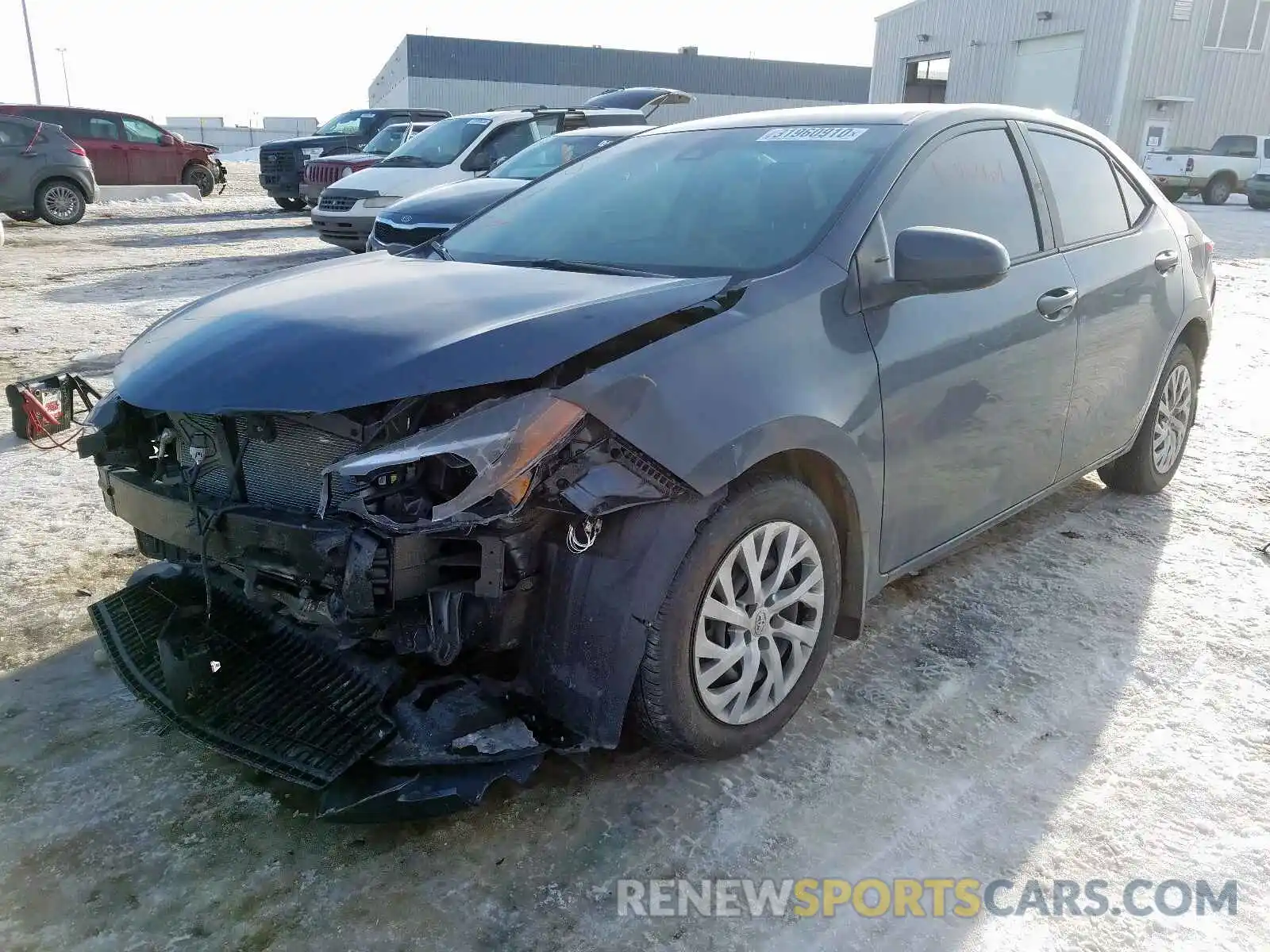 2 Photograph of a damaged car 2T1BURHE4KC171232 TOYOTA COROLLA 2019