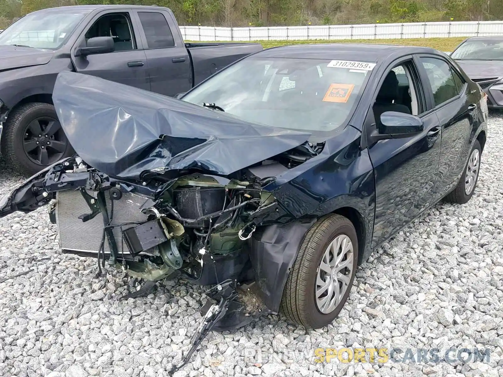 2 Photograph of a damaged car 2T1BURHE4KC171389 TOYOTA COROLLA 2019