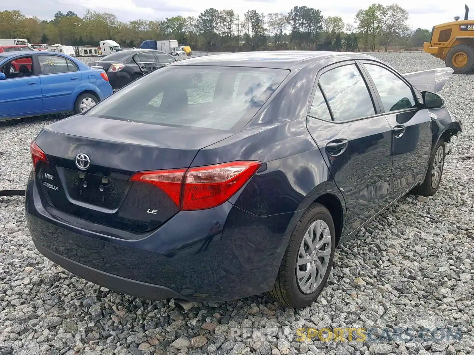 4 Photograph of a damaged car 2T1BURHE4KC171389 TOYOTA COROLLA 2019