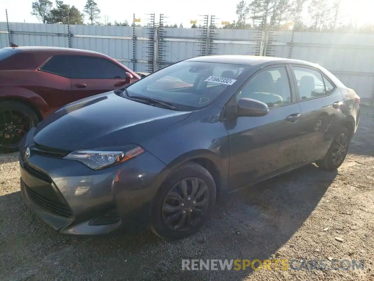 2 Photograph of a damaged car 2T1BURHE4KC172140 TOYOTA COROLLA 2019