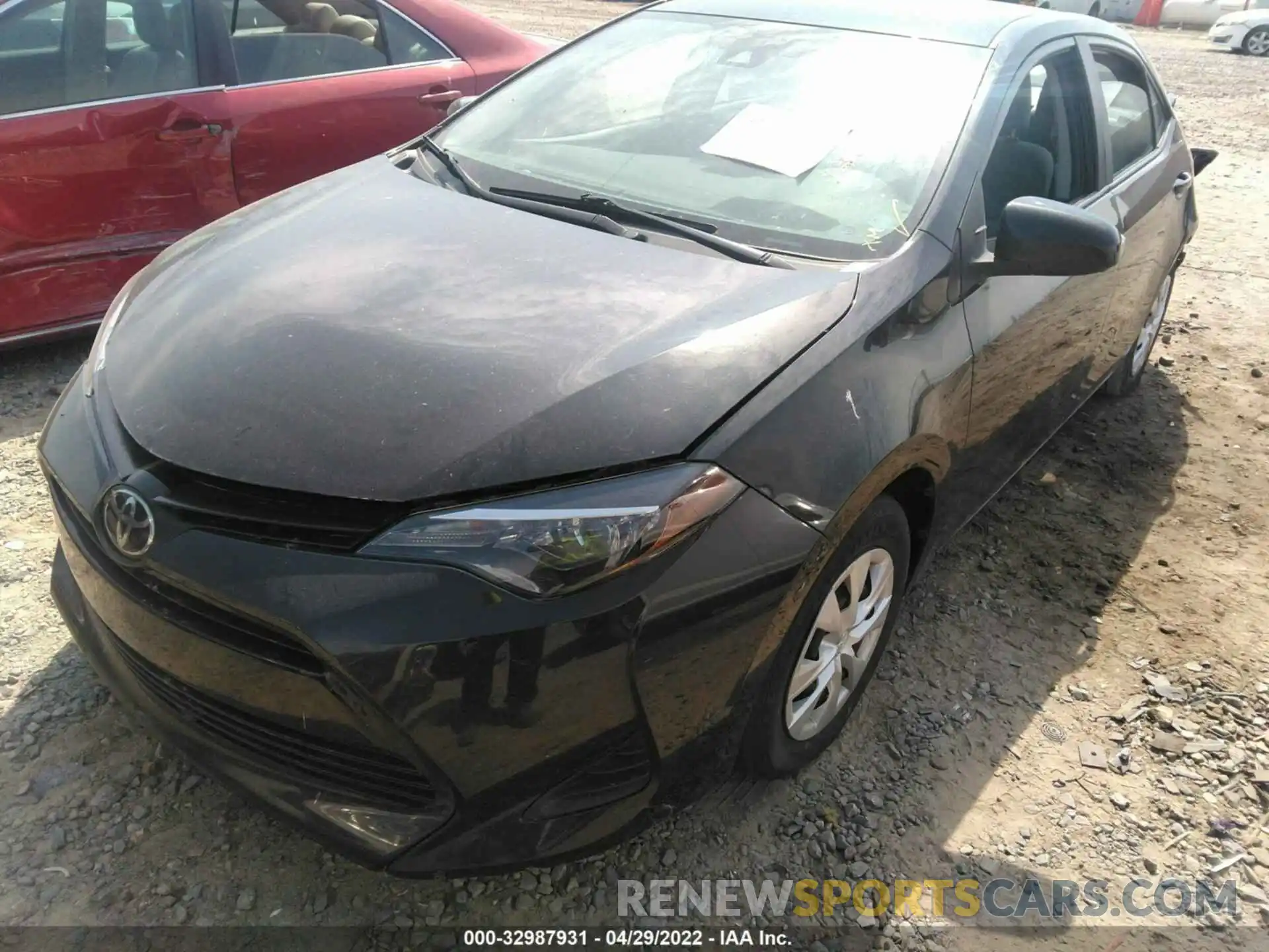 2 Photograph of a damaged car 2T1BURHE4KC174292 TOYOTA COROLLA 2019