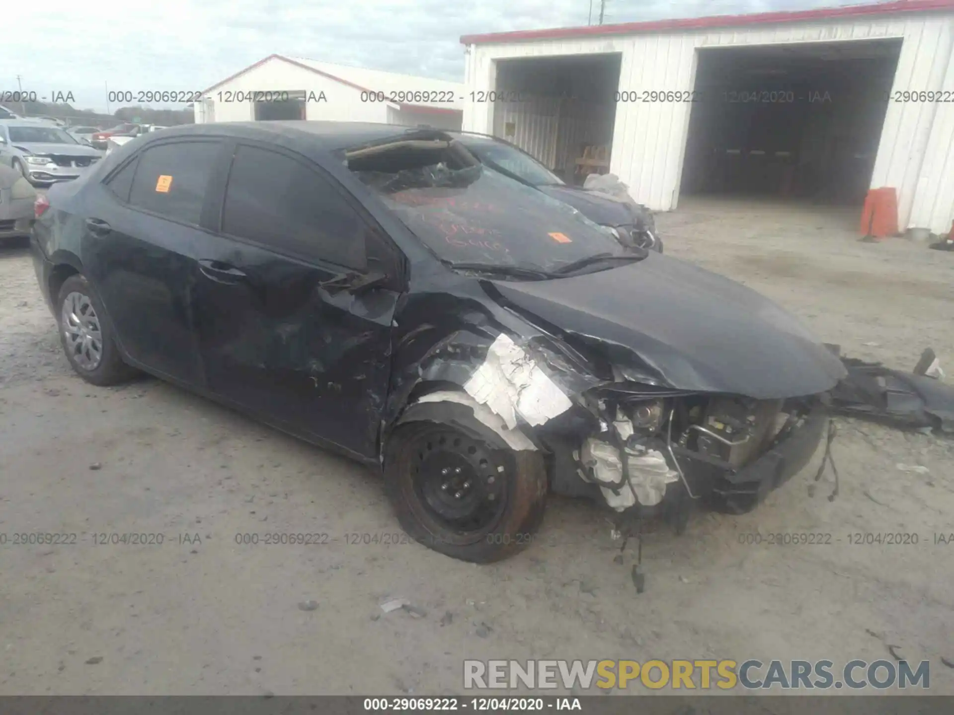 1 Photograph of a damaged car 2T1BURHE4KC175698 TOYOTA COROLLA 2019