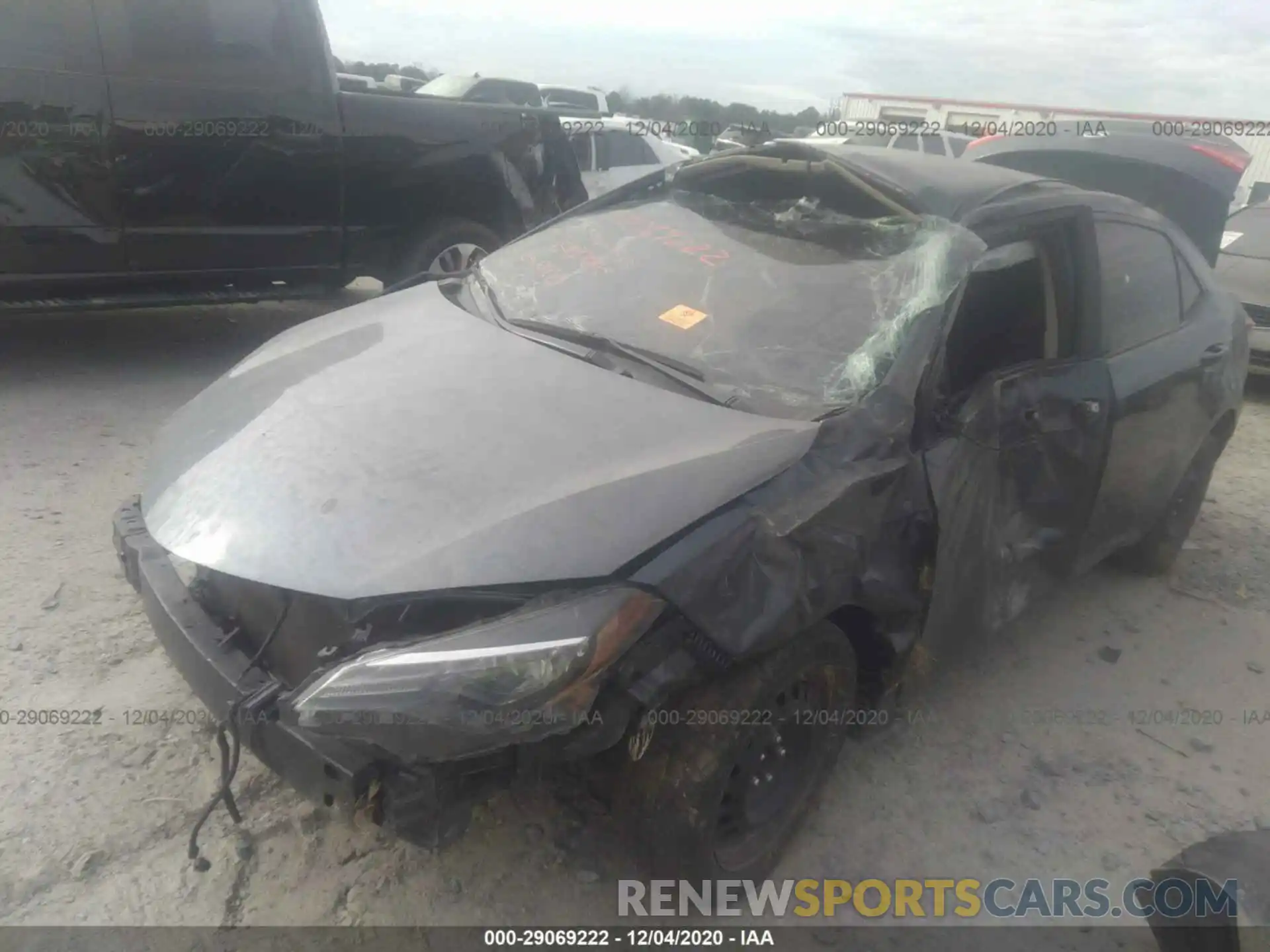 6 Photograph of a damaged car 2T1BURHE4KC175698 TOYOTA COROLLA 2019