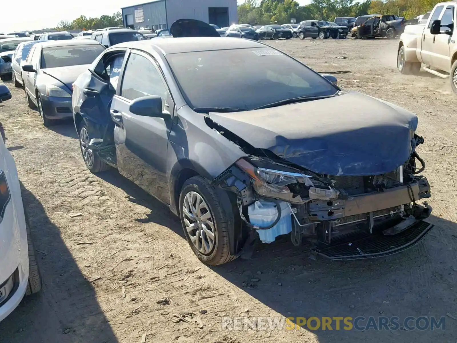 1 Photograph of a damaged car 2T1BURHE4KC175796 TOYOTA COROLLA 2019