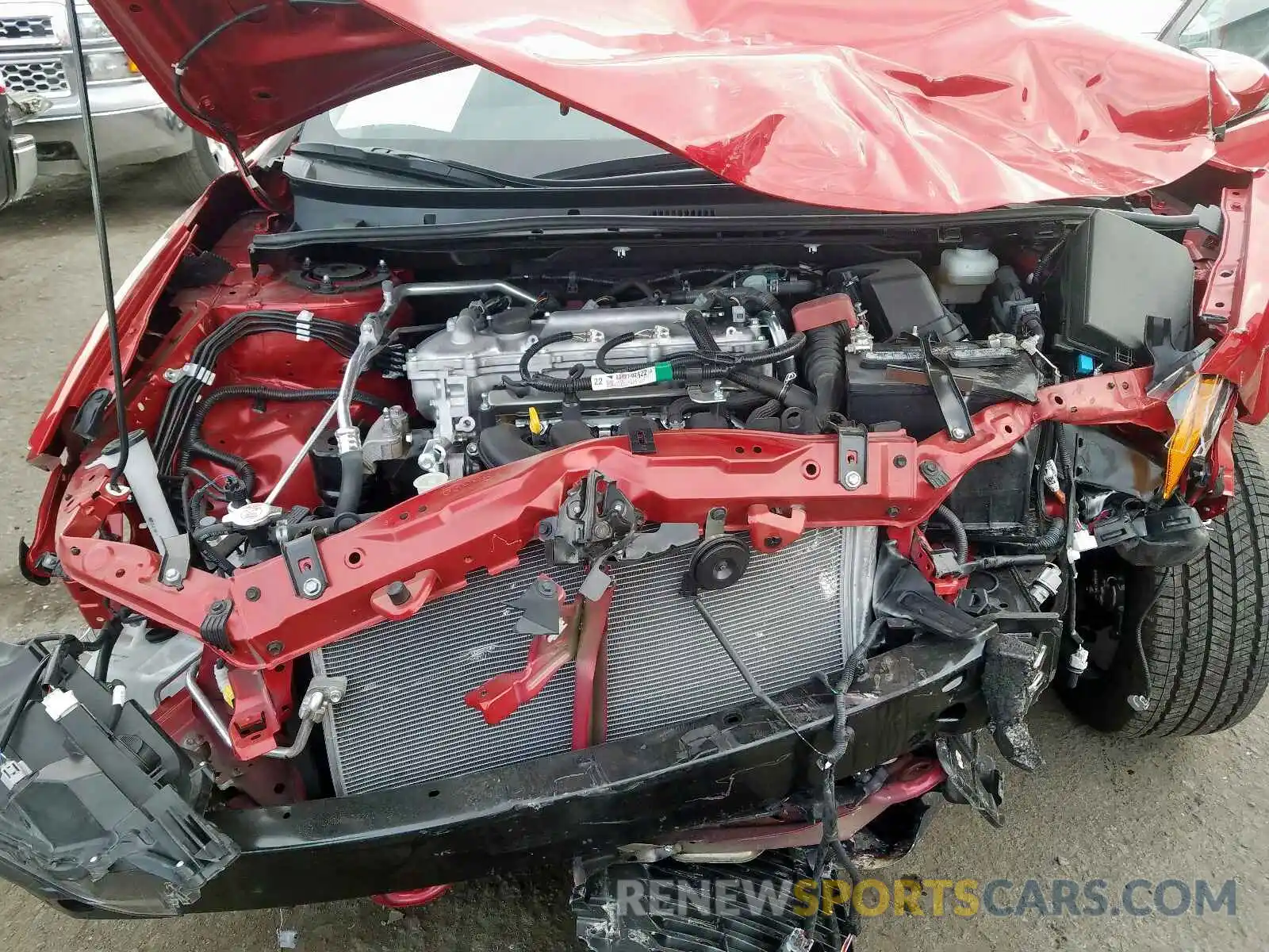 7 Photograph of a damaged car 2T1BURHE4KC175815 TOYOTA COROLLA 2019