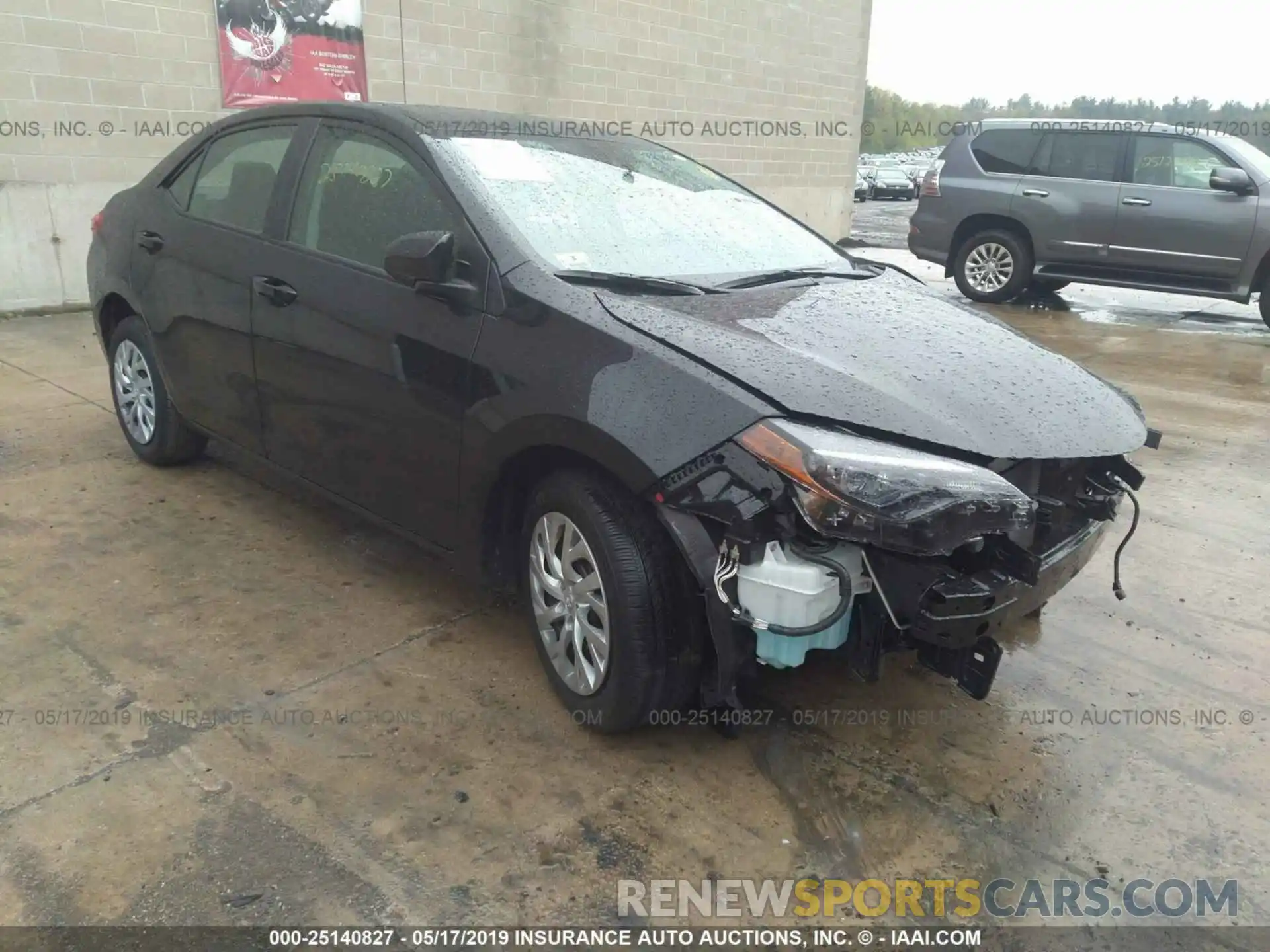 1 Photograph of a damaged car 2T1BURHE4KC177645 TOYOTA COROLLA 2019