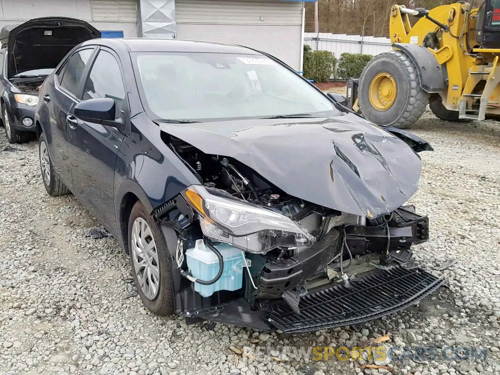 1 Photograph of a damaged car 2T1BURHE4KC177791 TOYOTA COROLLA 2019