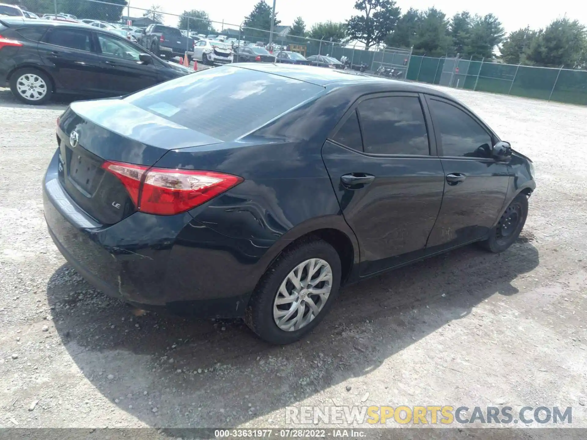 4 Photograph of a damaged car 2T1BURHE4KC178035 TOYOTA COROLLA 2019