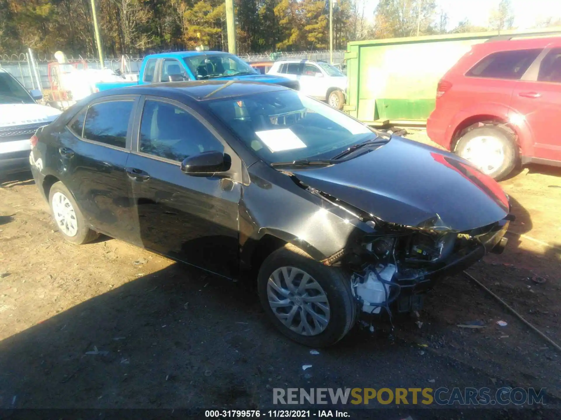 1 Photograph of a damaged car 2T1BURHE4KC178536 TOYOTA COROLLA 2019