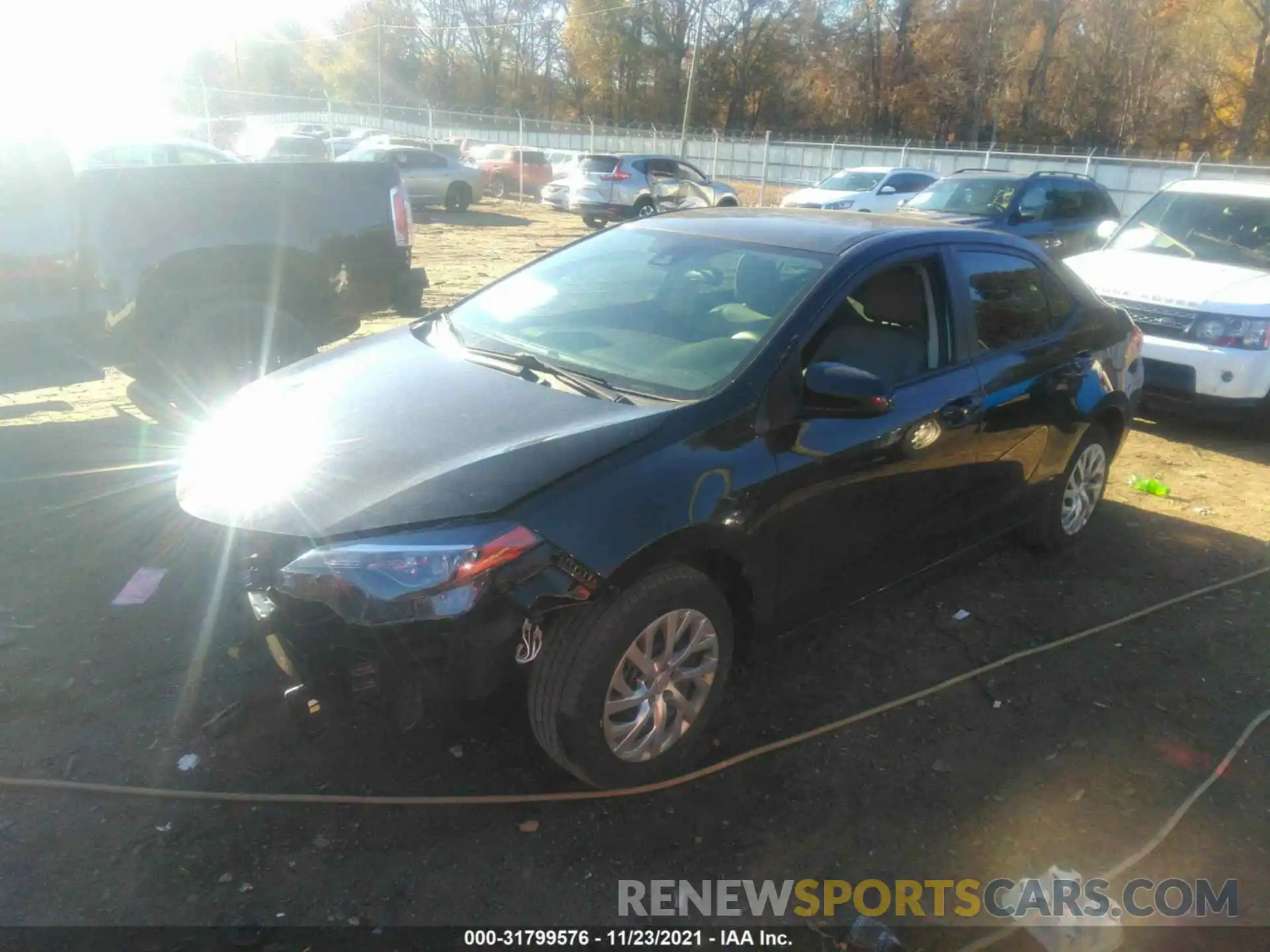 2 Photograph of a damaged car 2T1BURHE4KC178536 TOYOTA COROLLA 2019