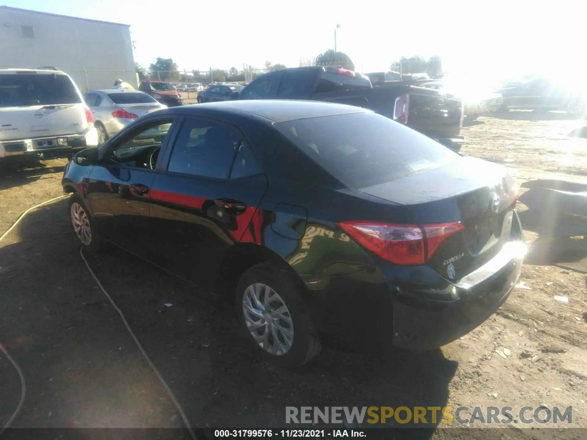 3 Photograph of a damaged car 2T1BURHE4KC178536 TOYOTA COROLLA 2019