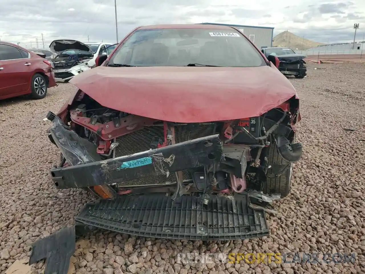 5 Photograph of a damaged car 2T1BURHE4KC178830 TOYOTA COROLLA 2019