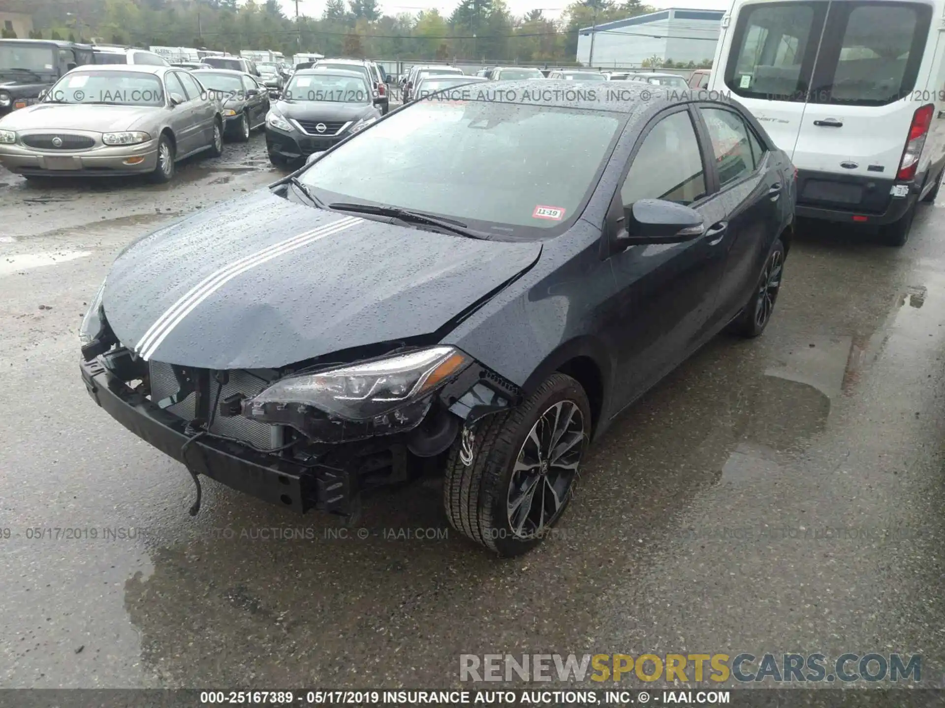 2 Photograph of a damaged car 2T1BURHE4KC178925 TOYOTA COROLLA 2019