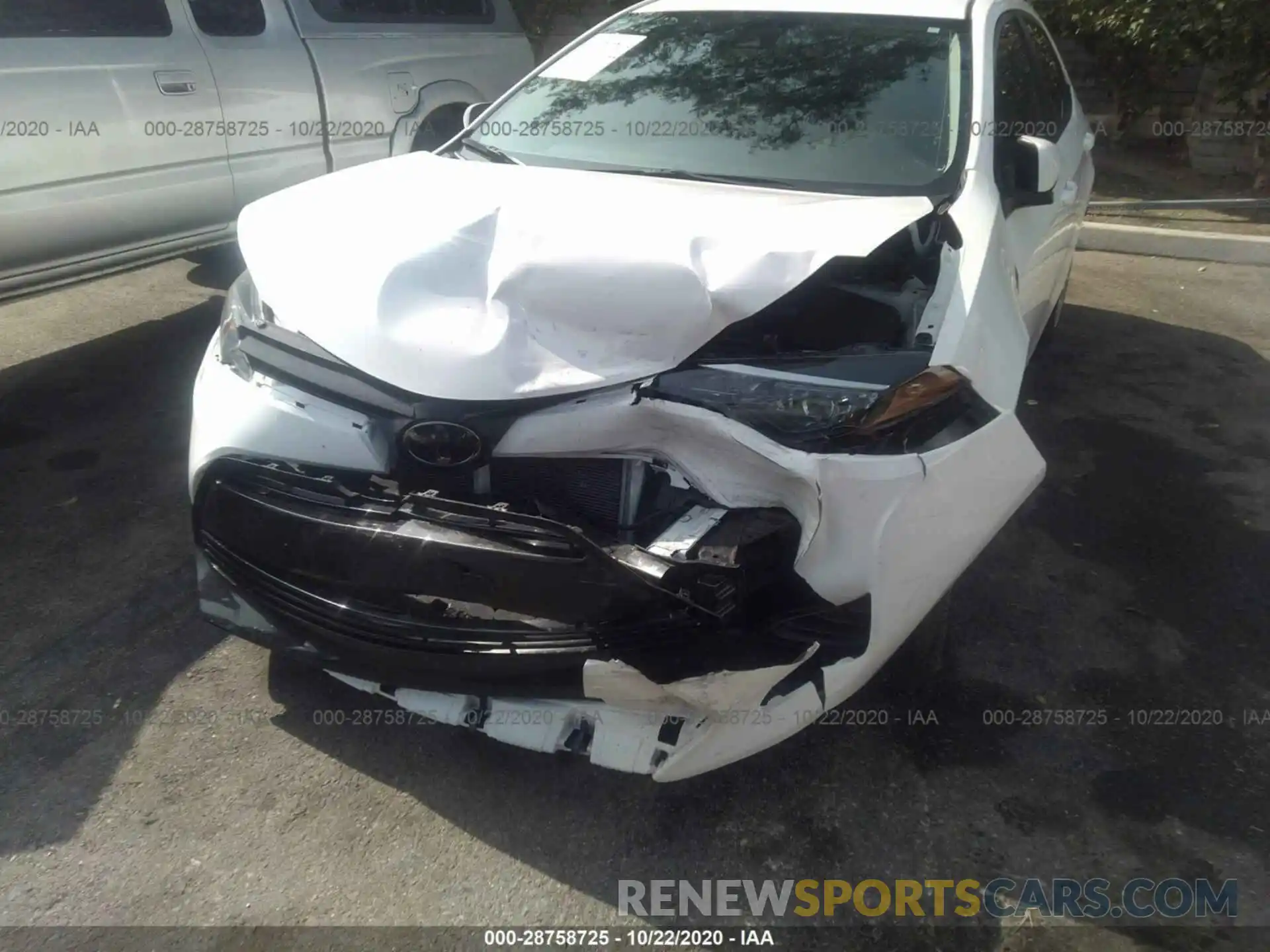 6 Photograph of a damaged car 2T1BURHE4KC179637 TOYOTA COROLLA 2019