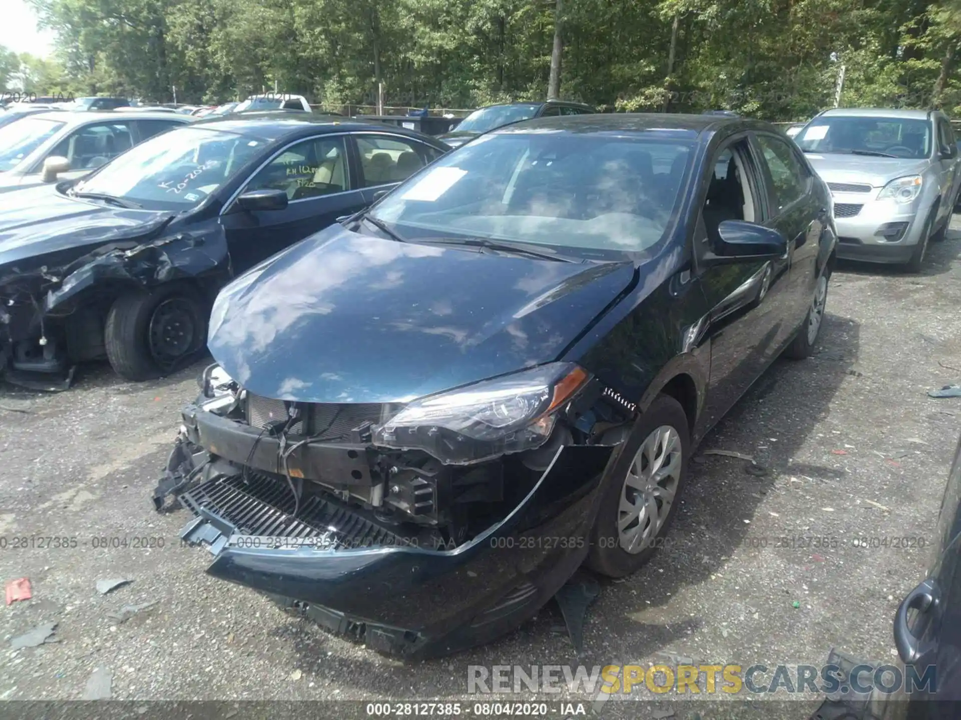 2 Photograph of a damaged car 2T1BURHE4KC181288 TOYOTA COROLLA 2019