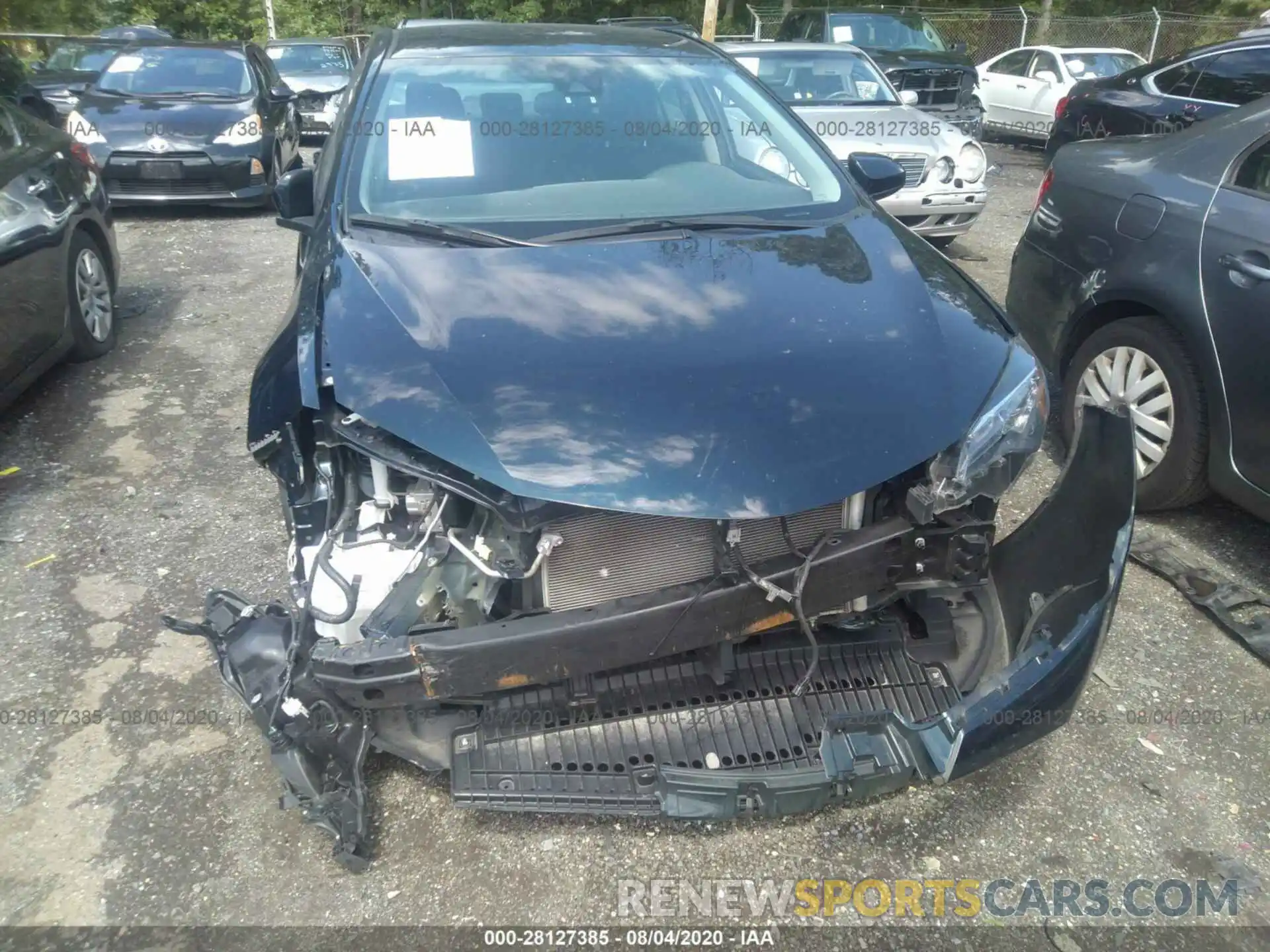 6 Photograph of a damaged car 2T1BURHE4KC181288 TOYOTA COROLLA 2019