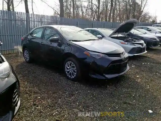 1 Photograph of a damaged car 2T1BURHE4KC181923 TOYOTA COROLLA 2019