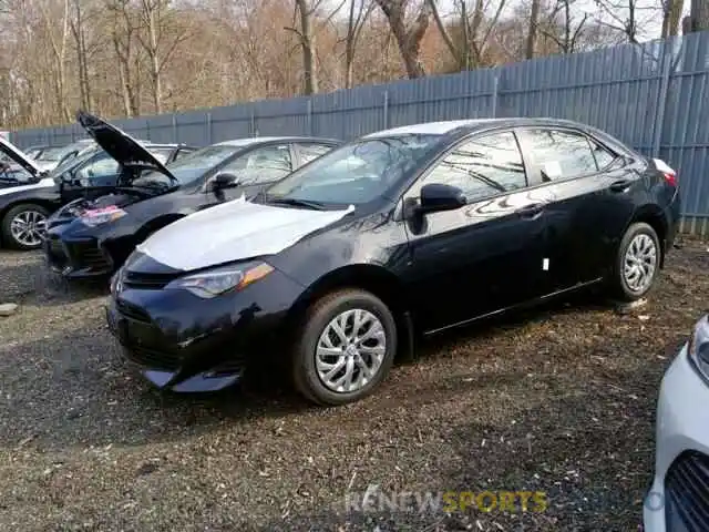 10 Photograph of a damaged car 2T1BURHE4KC181923 TOYOTA COROLLA 2019