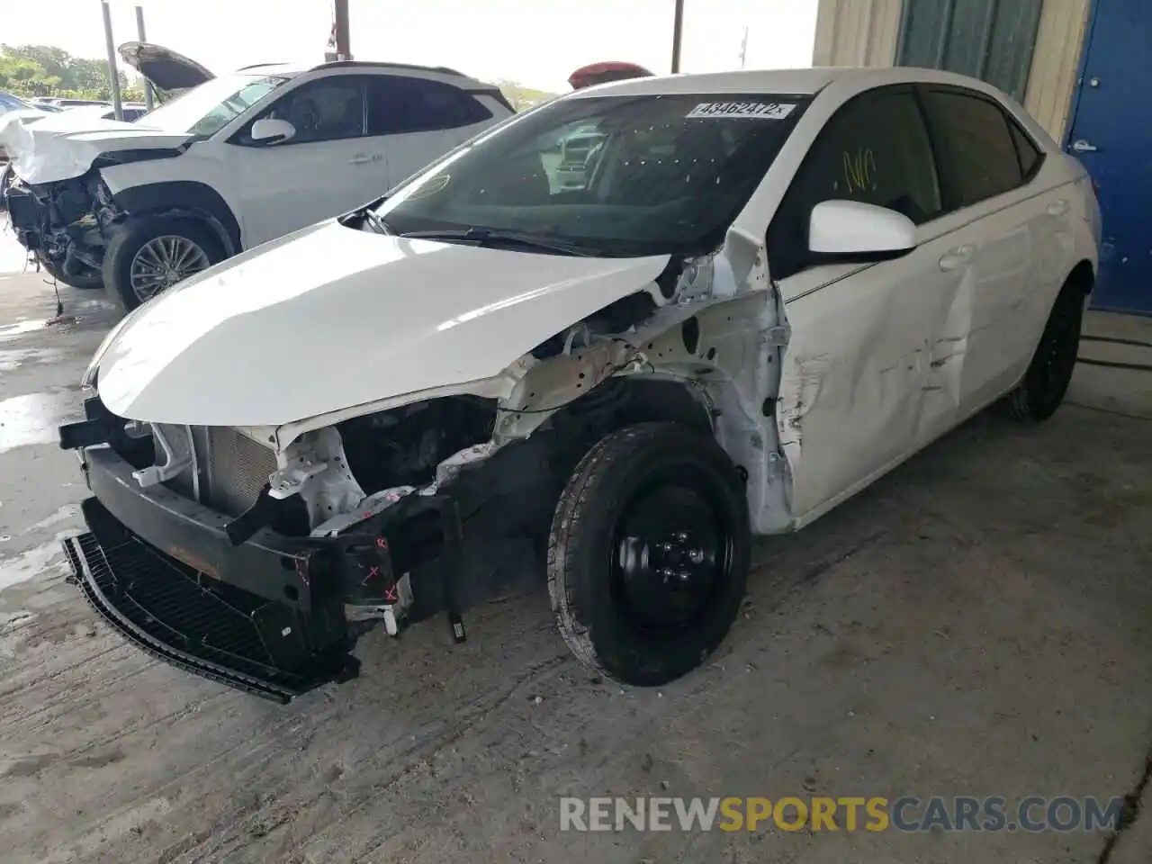 2 Photograph of a damaged car 2T1BURHE4KC182103 TOYOTA COROLLA 2019